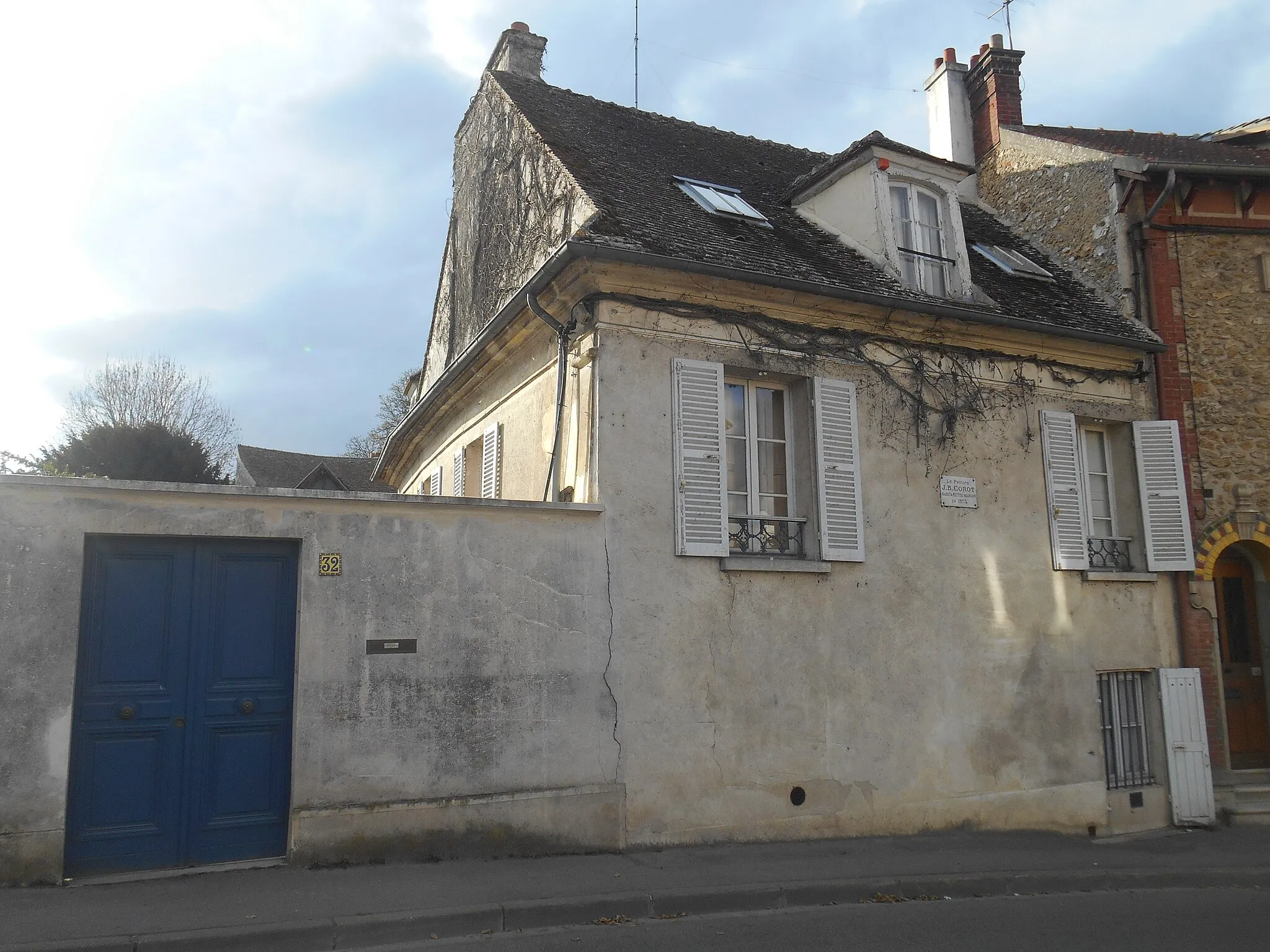 Photo showing: Maison de Corot, à Crécy-la-Chapelle (77)
