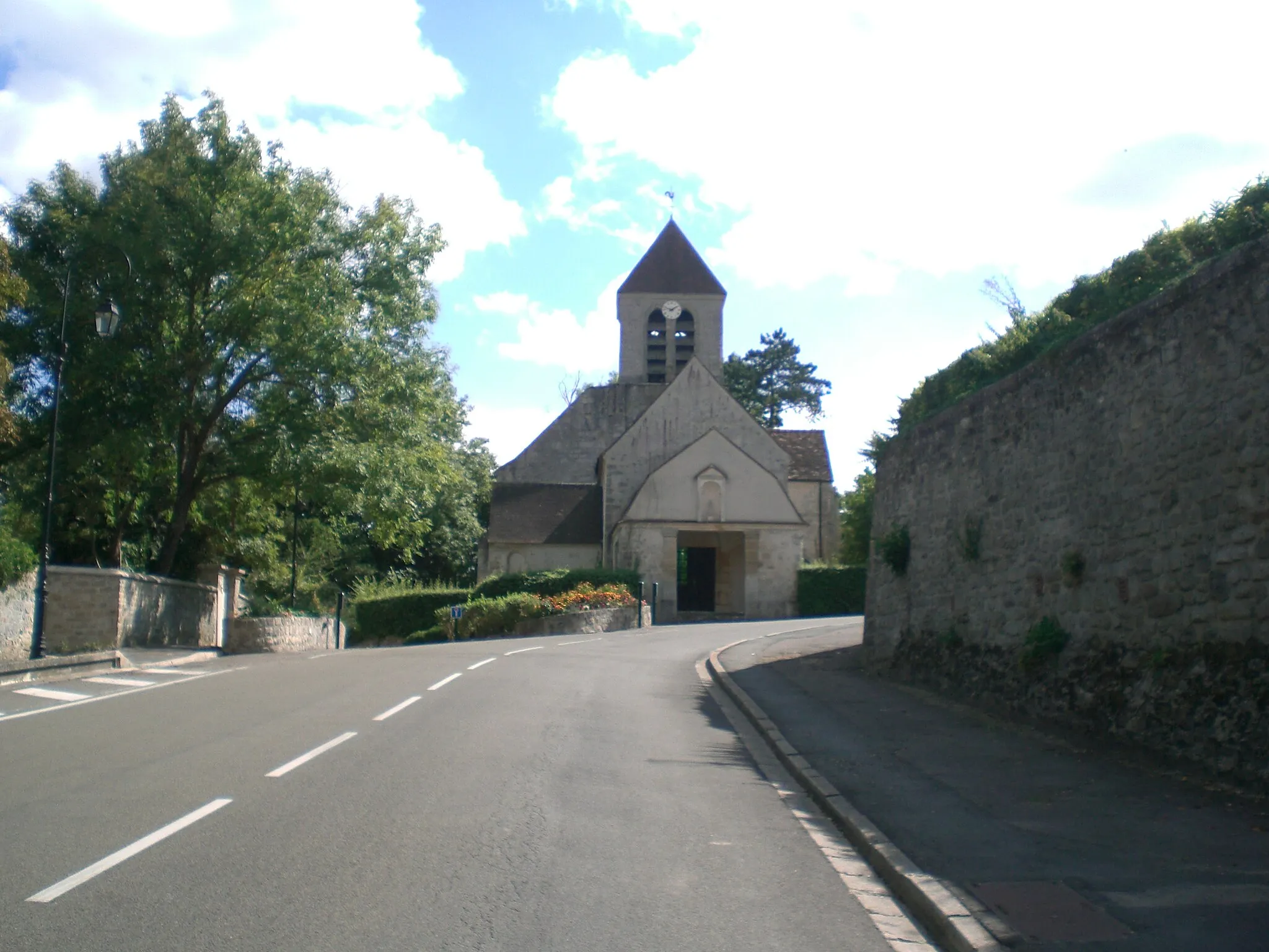 Photo showing: église d'ableiges