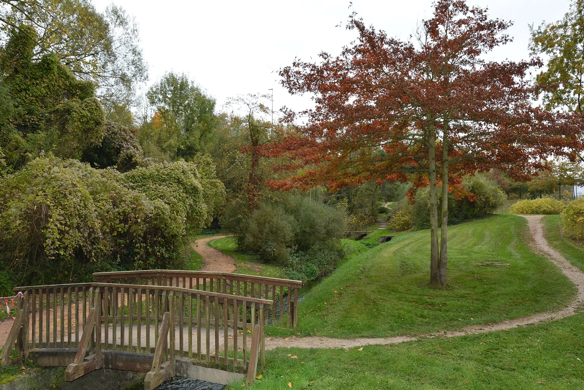 Photo showing: Coulée verte Saint-Ouen l'Aumône