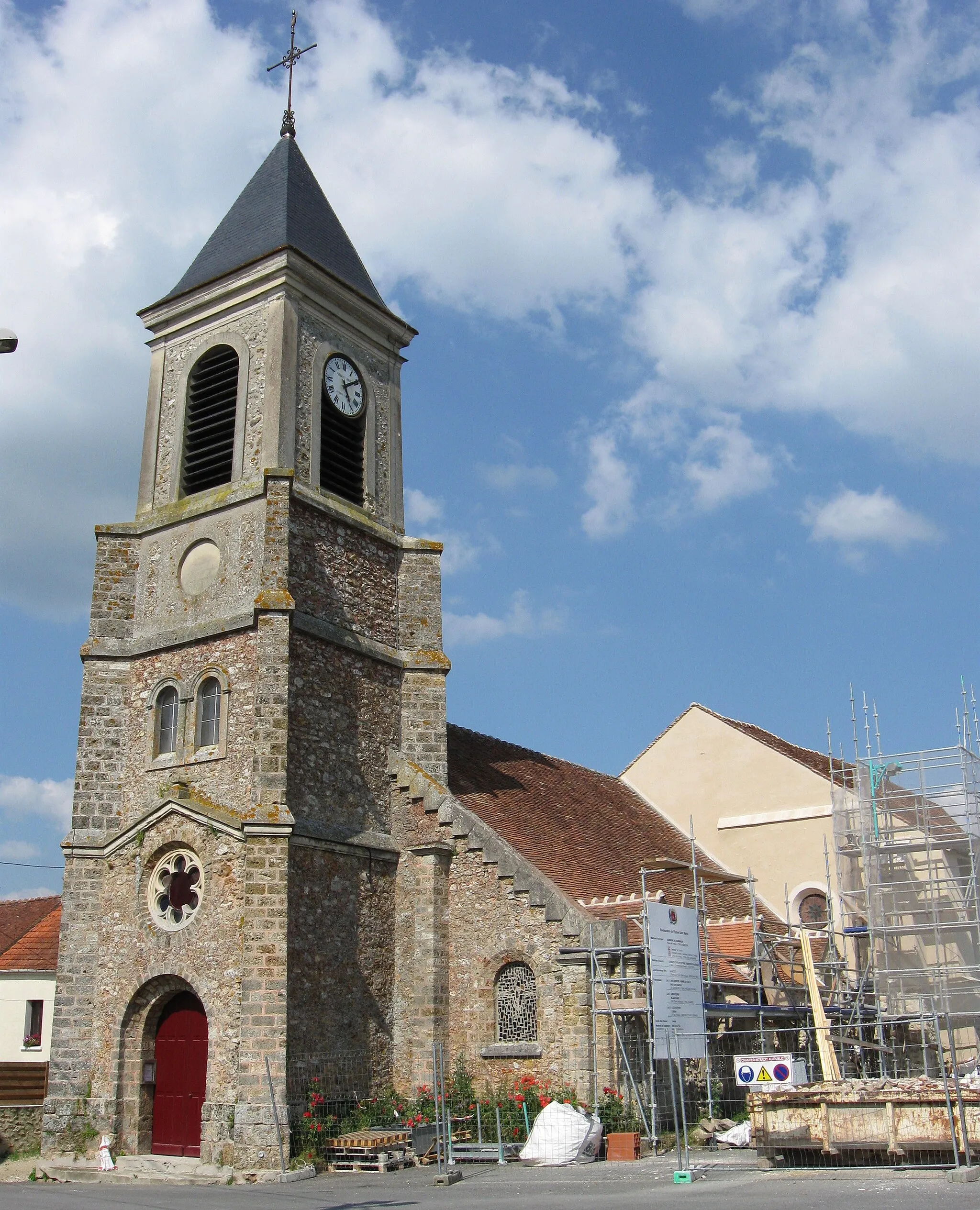 Photo showing: Église Saint-Martin de Sammeron. (département de la Seine-et-Marne, région Île-de-France).