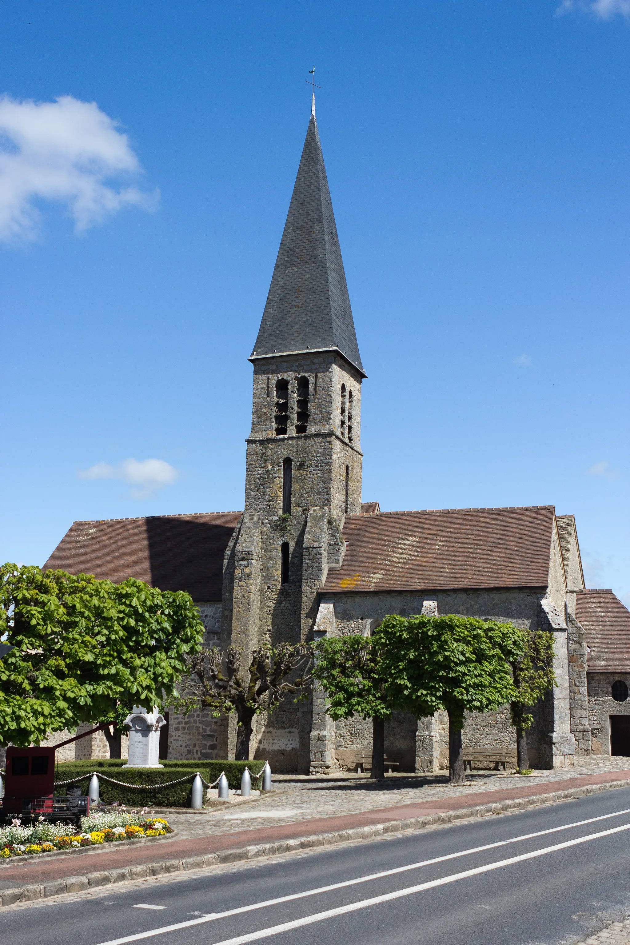Photo showing: Église de Baulne, Baulne, département de l'Essonne, France