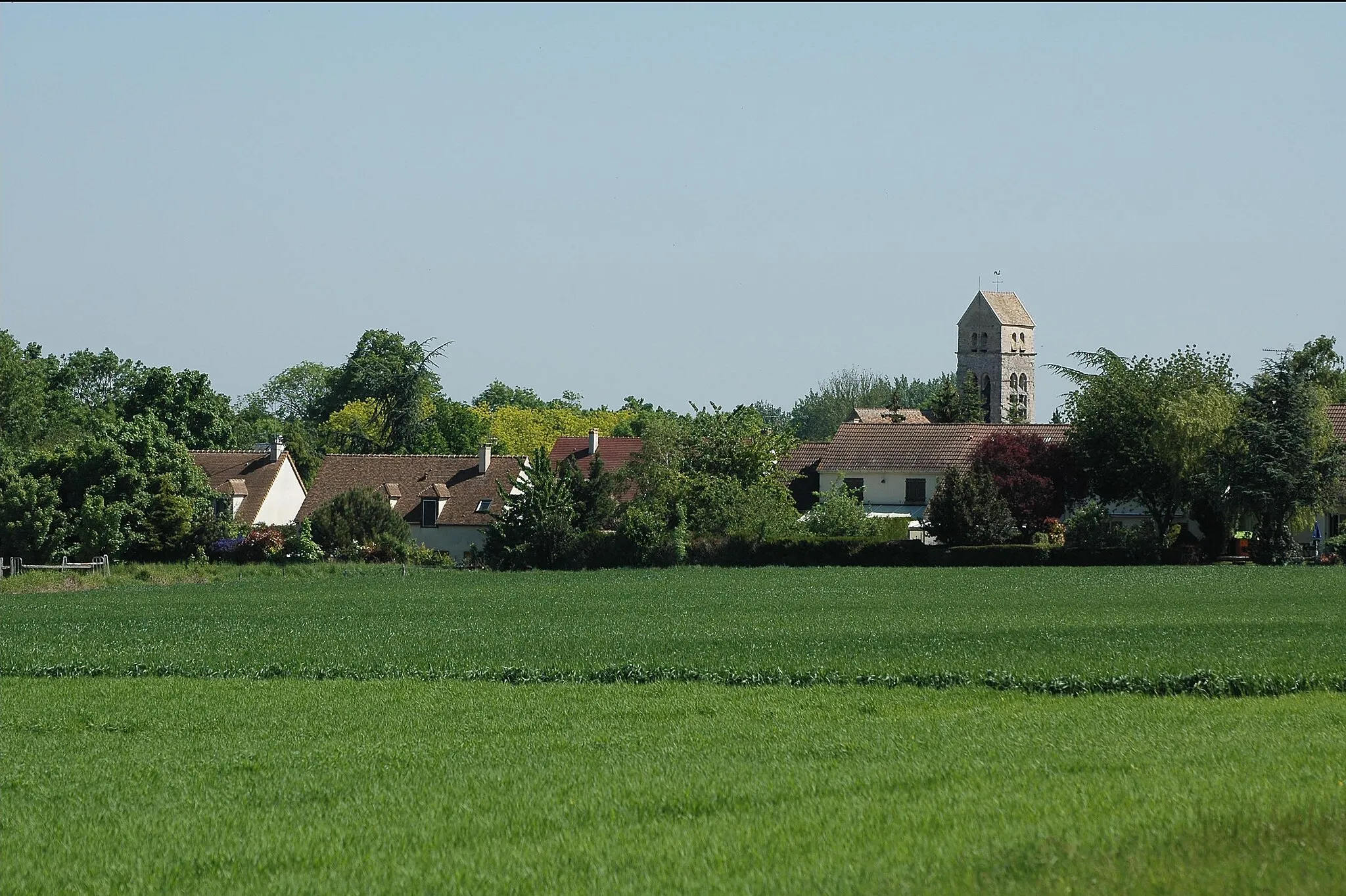 Photo showing: Vu du village