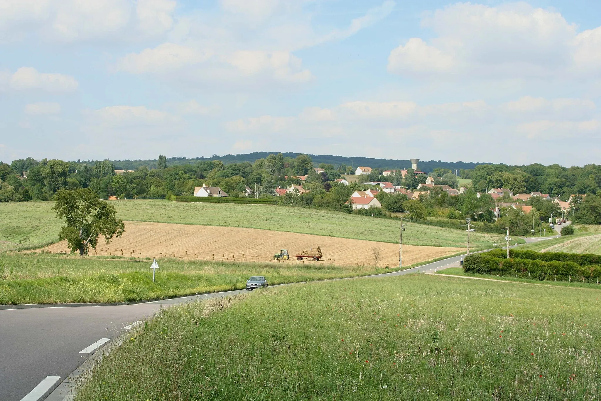 Photo showing: Vue générale de Guitrancourt, Yvelines  (France) -