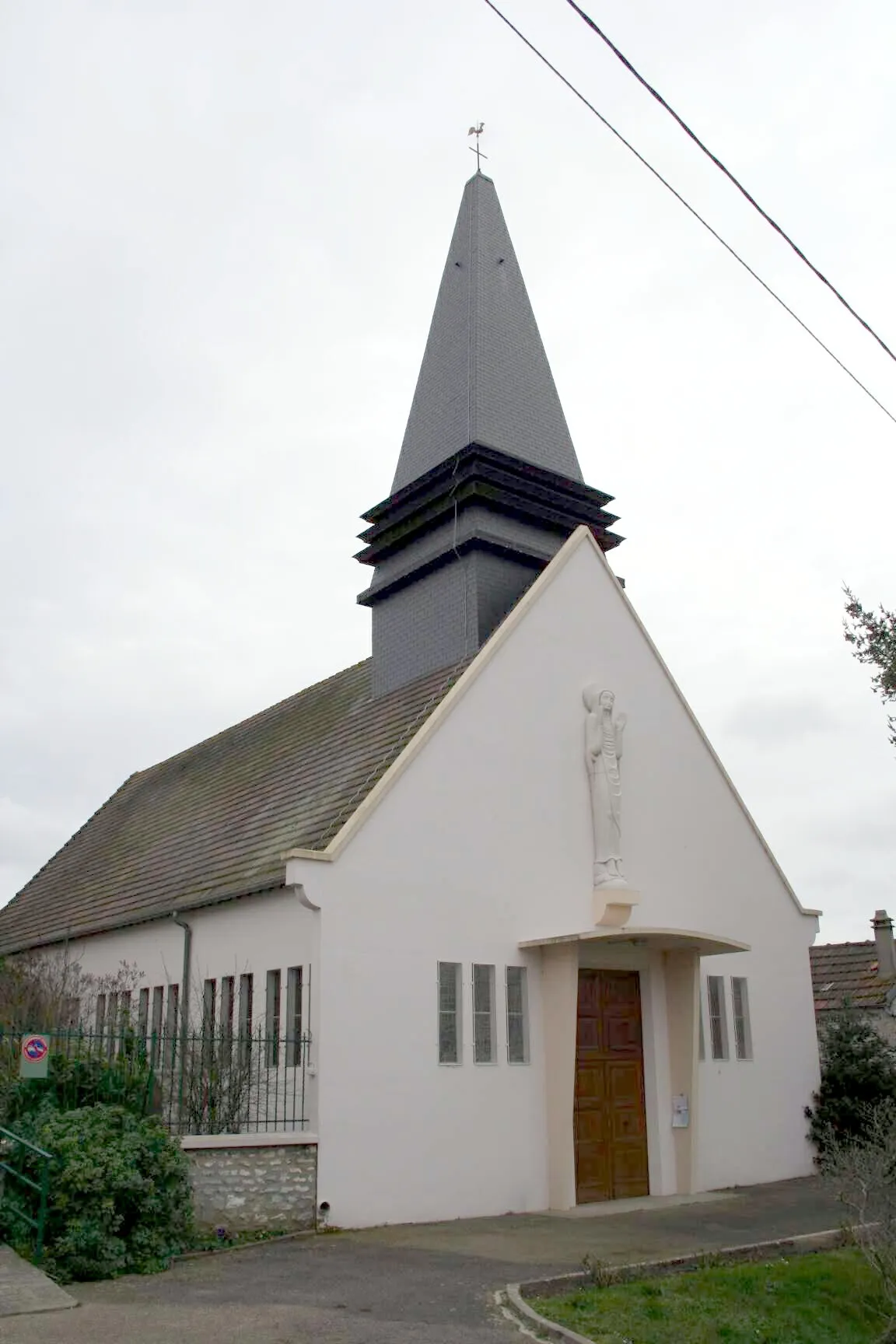 Photo showing: Église de Guernes - Yvelines (France)