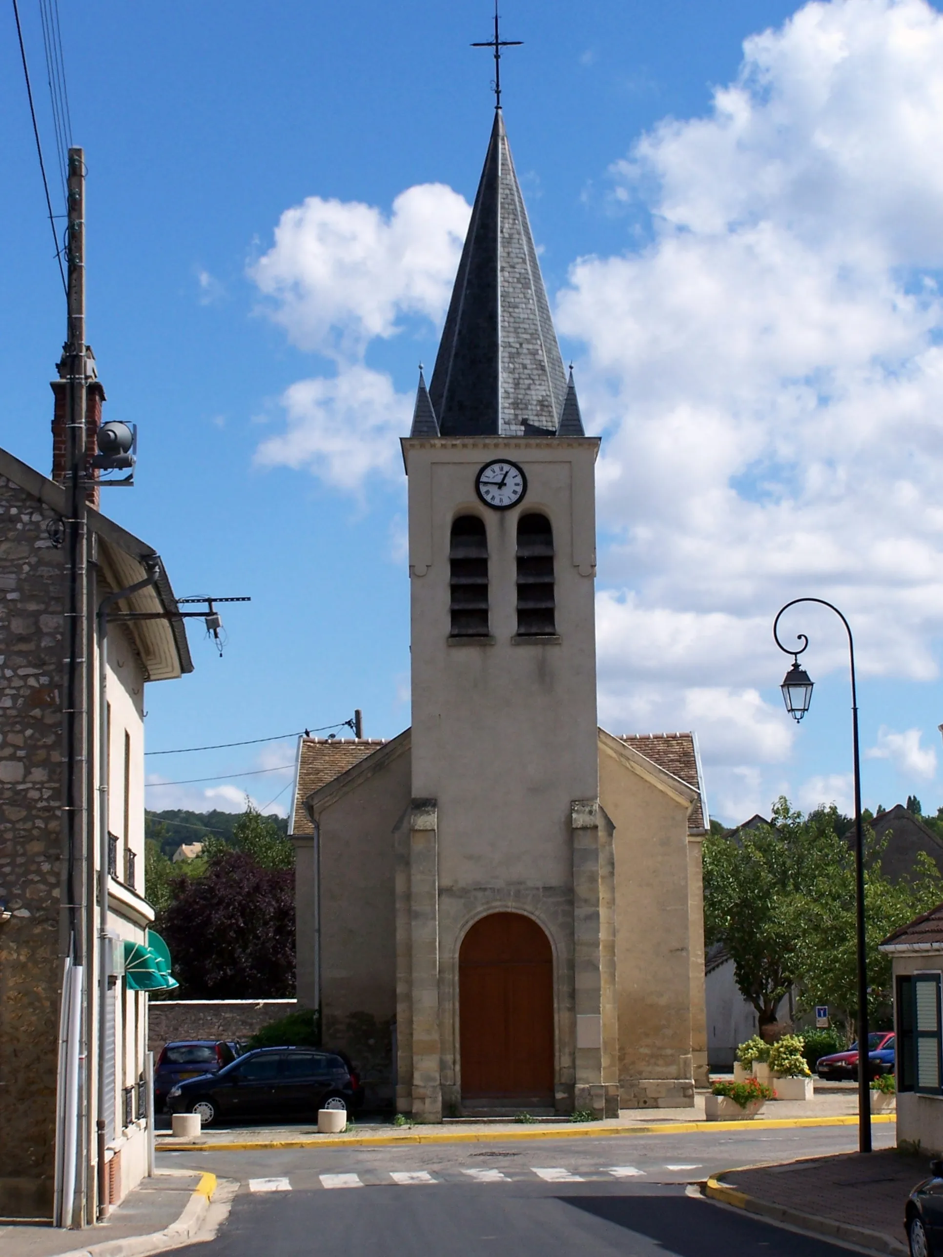 Photo showing: Église d'Aulnay-sur-Mauldre (Yvelines, France)