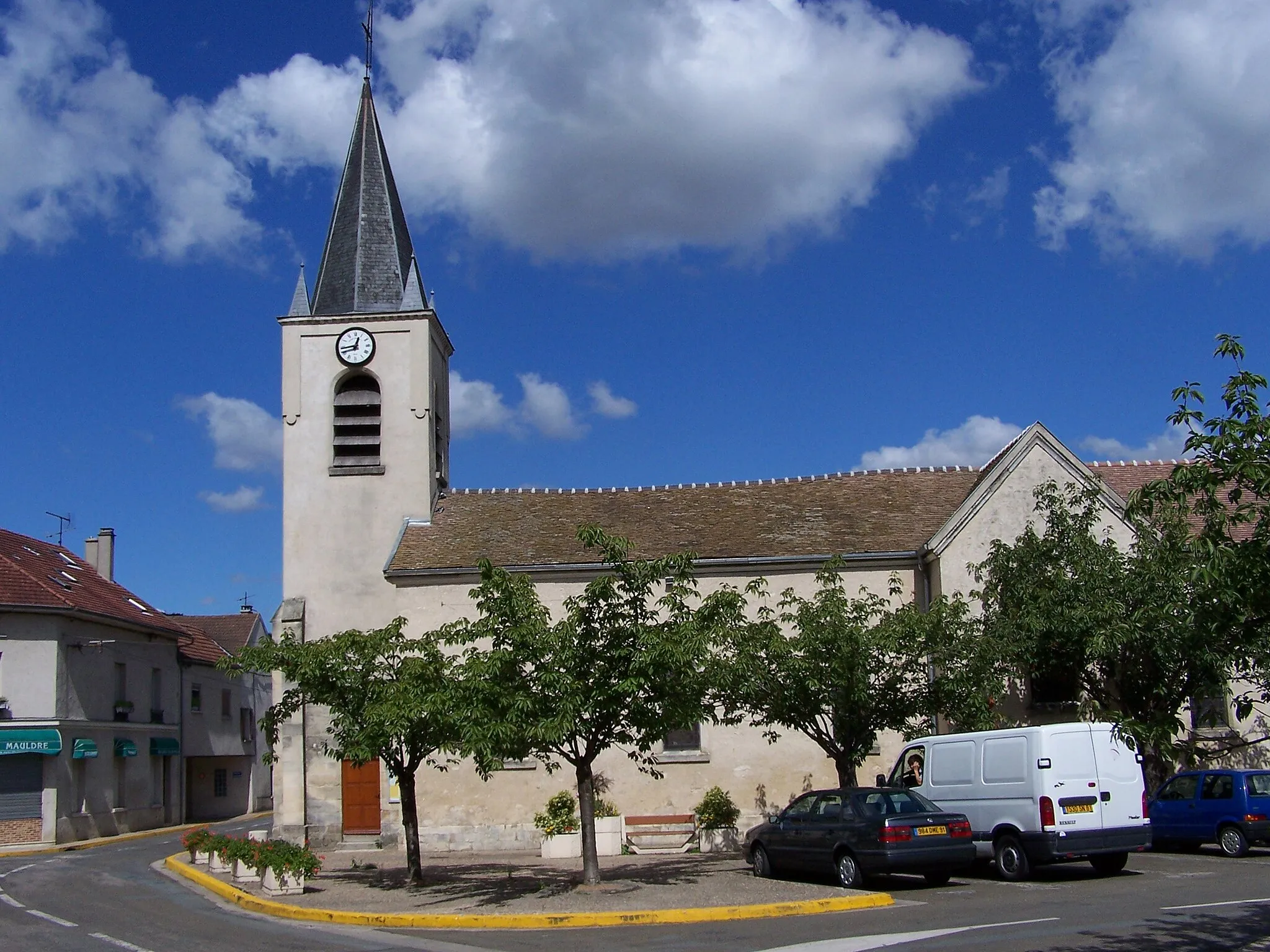 Photo showing: Église d'Aulnay-sur-Mauldre (Yvelines, France)