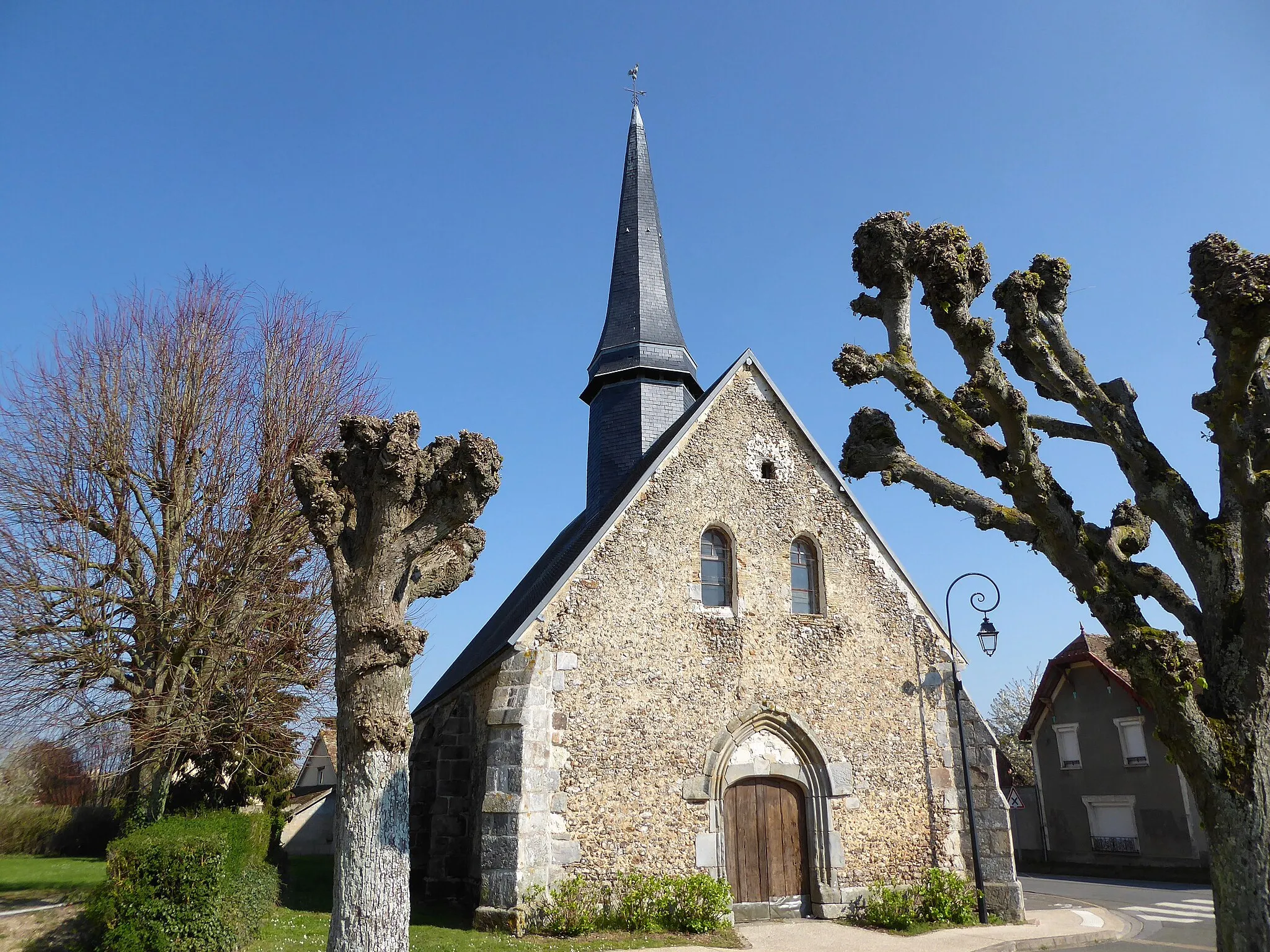 Photo showing: église Saint-Blaise d'Havelu, Eure-et-Loir, France.