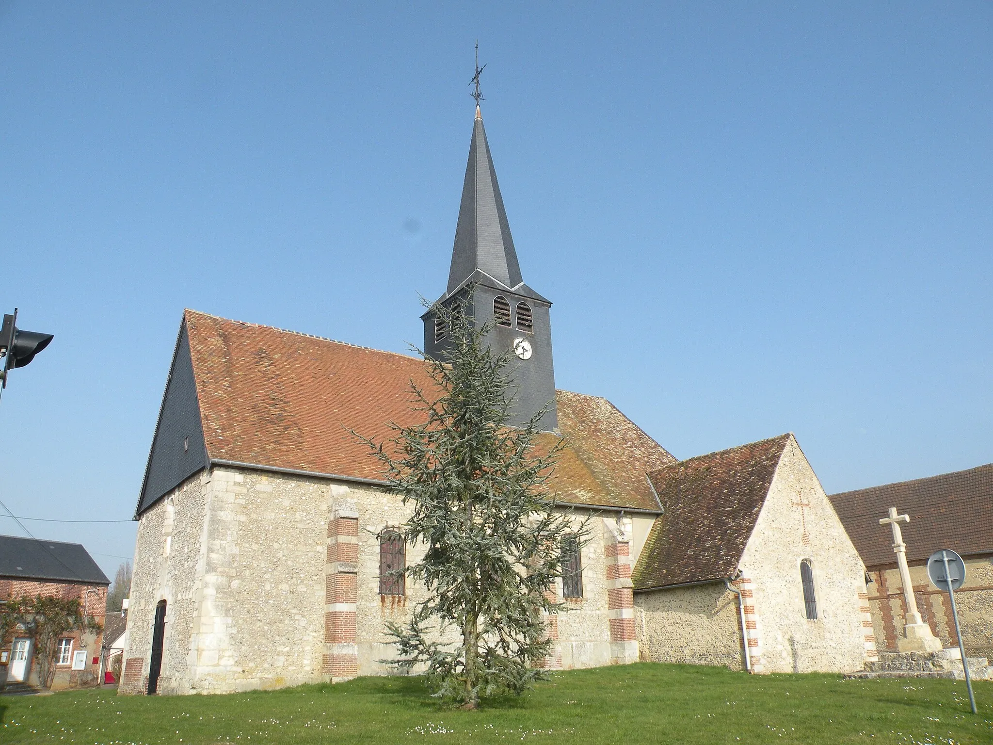 Photo showing: église Saint-Sulpice de Bachivillers