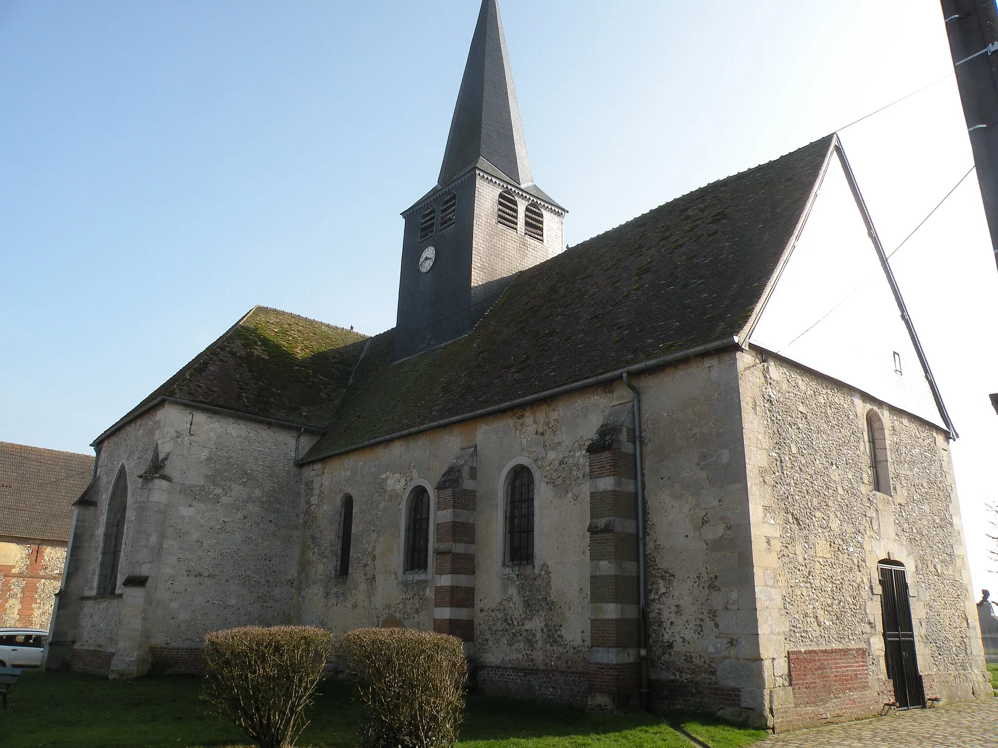 Photo showing: église Saint-Sulpice de Bachivillers