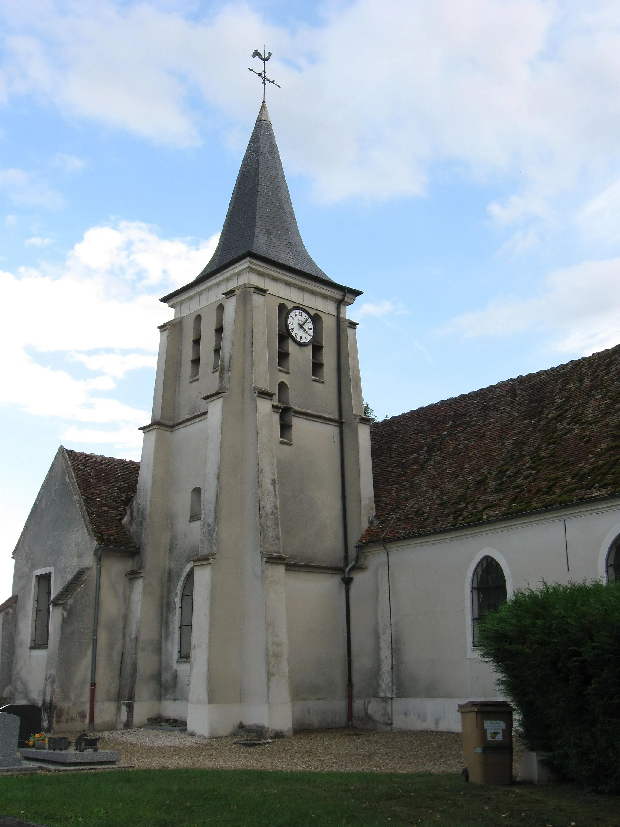 Photo showing: Église Saint-Hildevert de Vignely. (Seine-et-Marne, région Île-de-France).