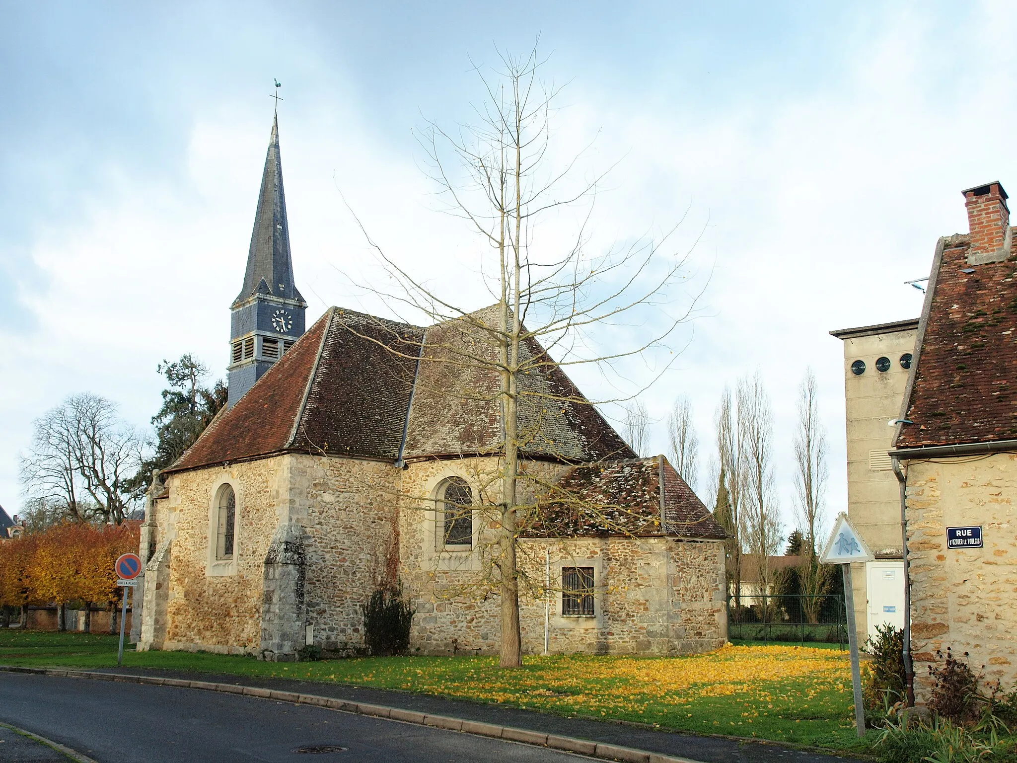 Photo showing: Église Saint-Leu de Courquetaine (Seine-et-Marne, France)