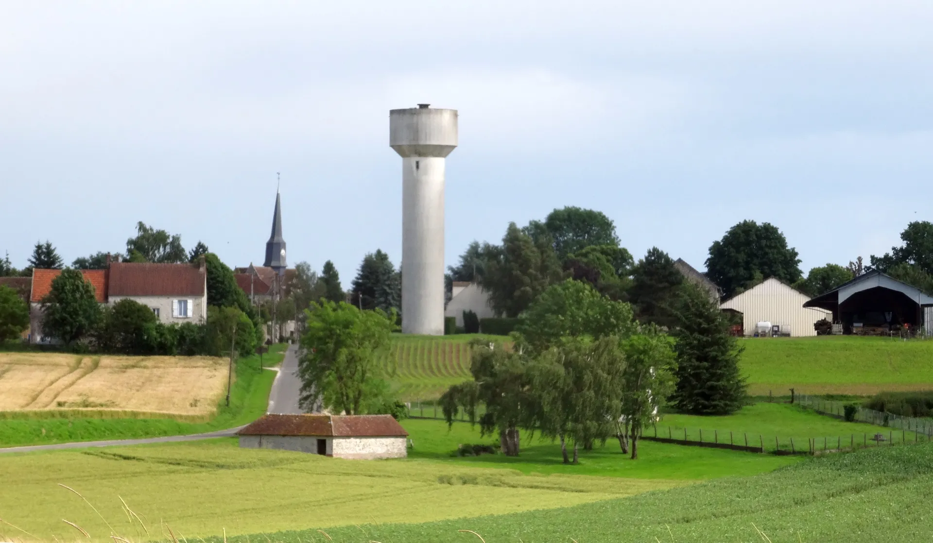 Photo showing: Le village de Bannost. (Seine-et-Marne, région Île-de-France).