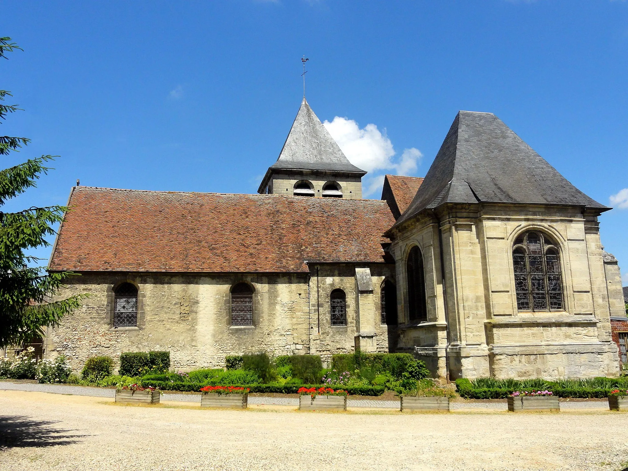 Photo showing: Vue depuis le sud.