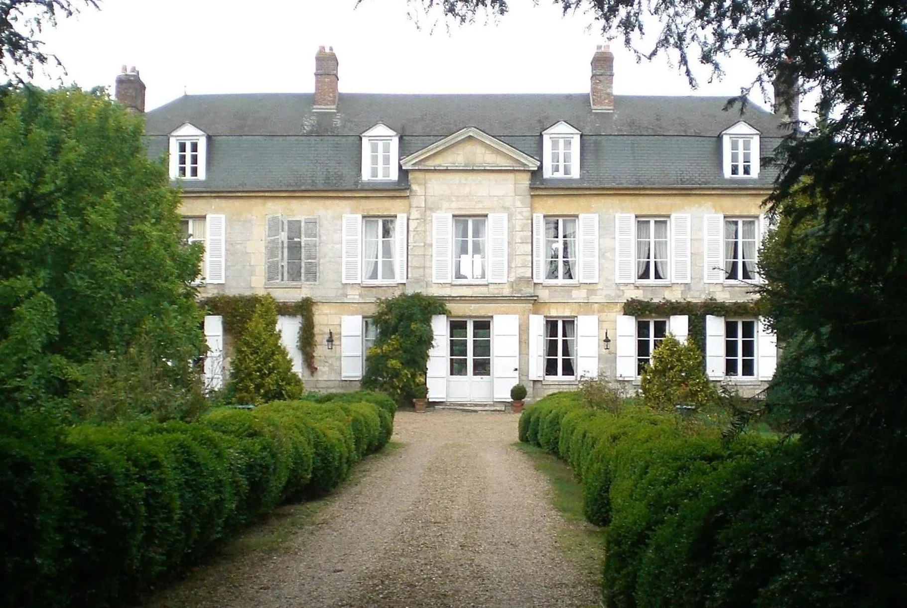 Photo showing: chateau du XVIIe , XVIIIe monument historique à Anserville oise france