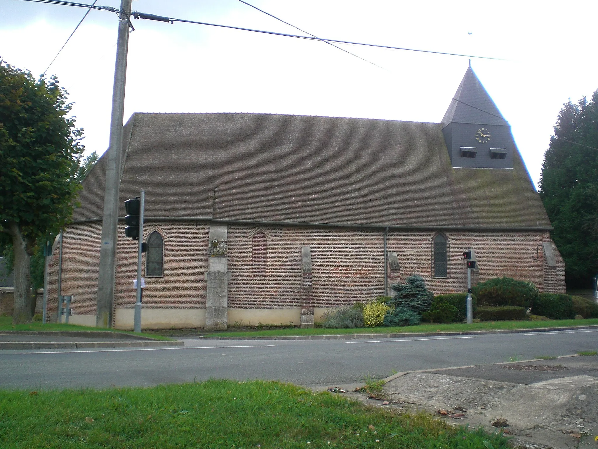 Photo showing: eglise d'anserville oise france