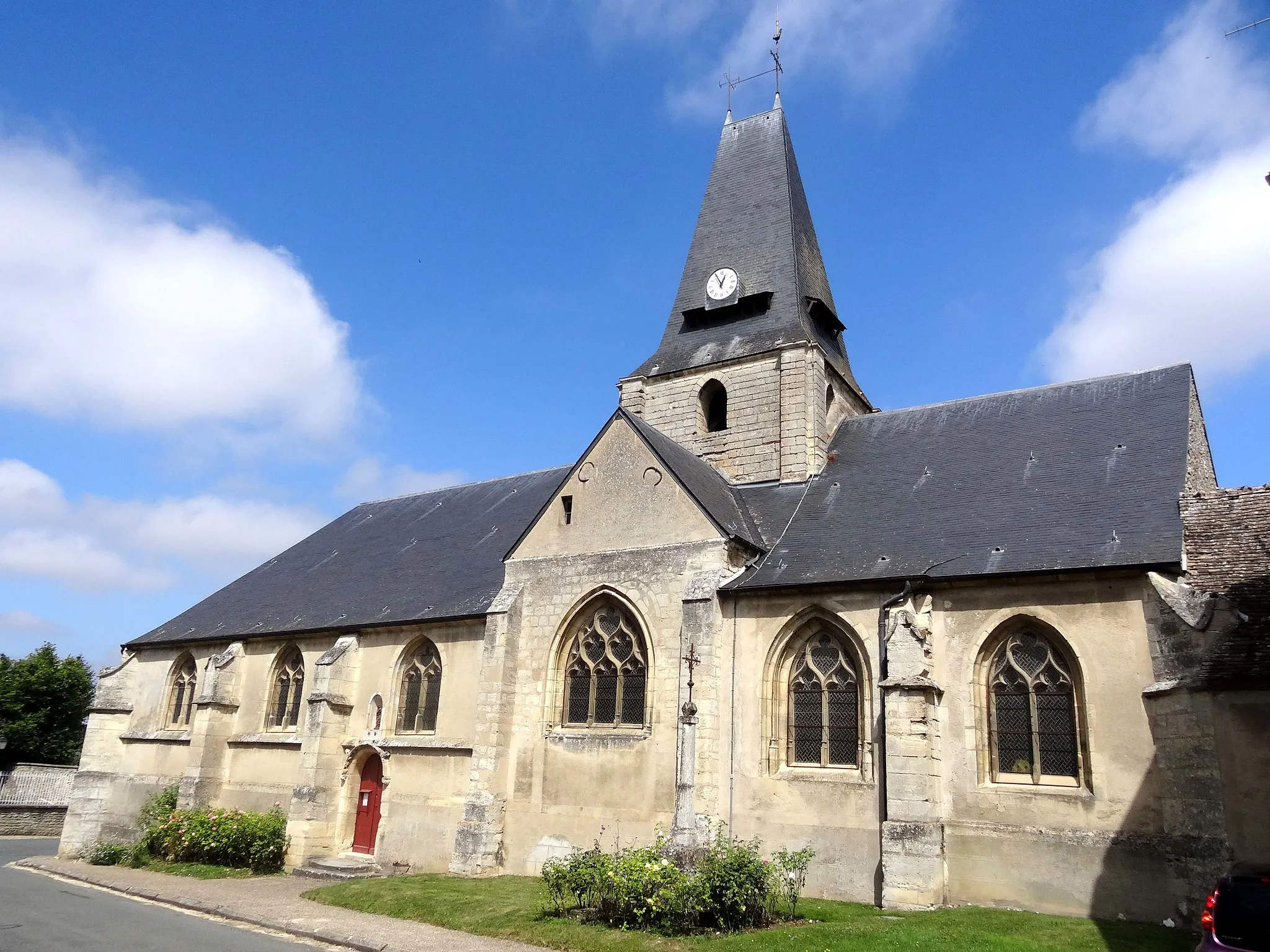 Photo showing: Église Saint-Germain de Boury-en-Vexin - voir titre.