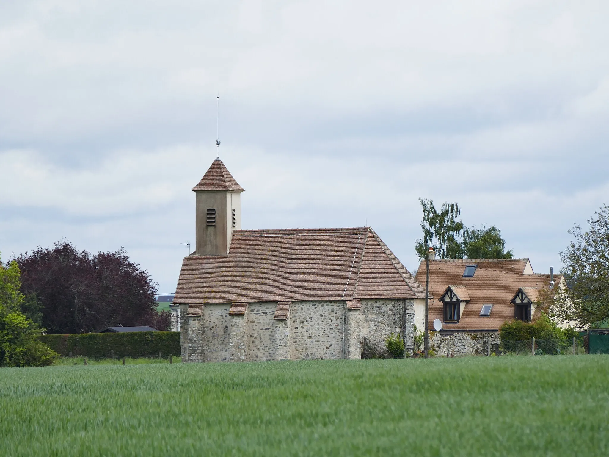 Photo showing: Saint-Martin's chapel in Réez-Fosse-Martin (Oise, Hauts-de-France, France).