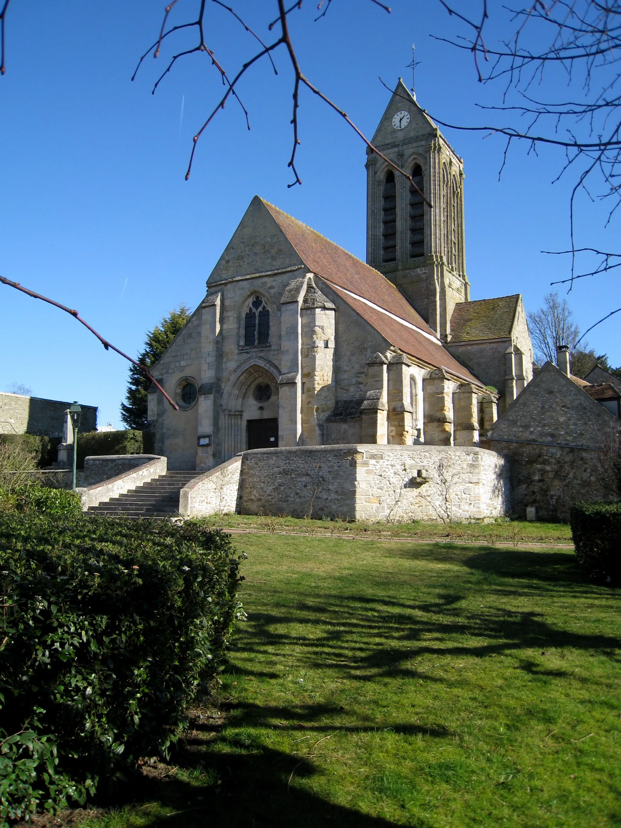 Photo showing: Eglise de Grisy les Plâtres, Val d'Oise, France