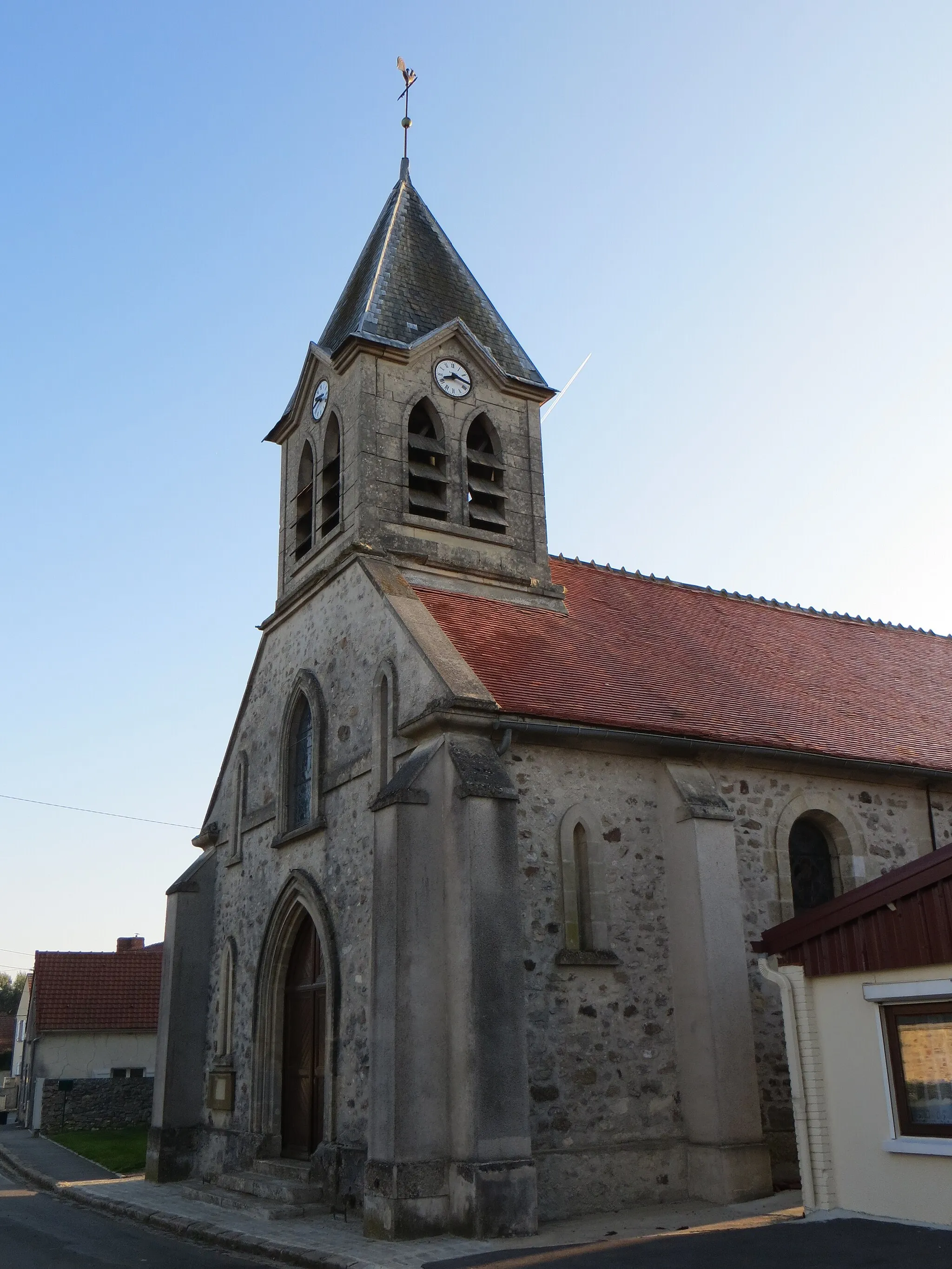 Photo showing: Vue de l'église