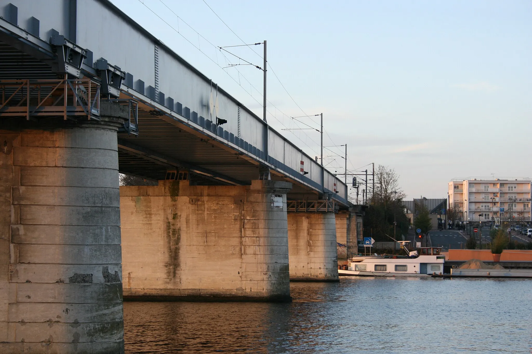 Photo showing: Viaduc Joly de Conflans-Sainte-Honorine.