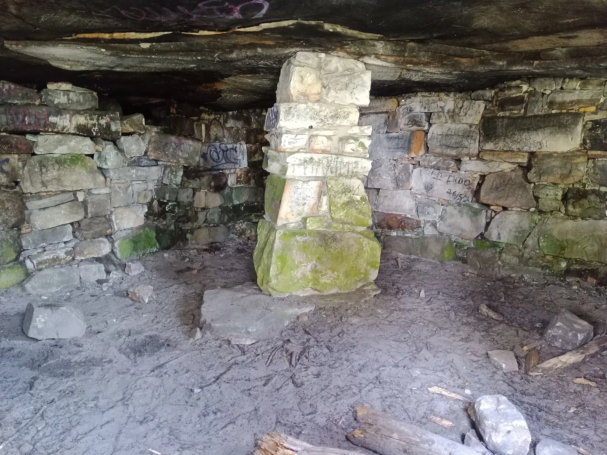 Photo showing: La grotte du Curé à Villiers-sous-Grez, Seine-et-Marne, France