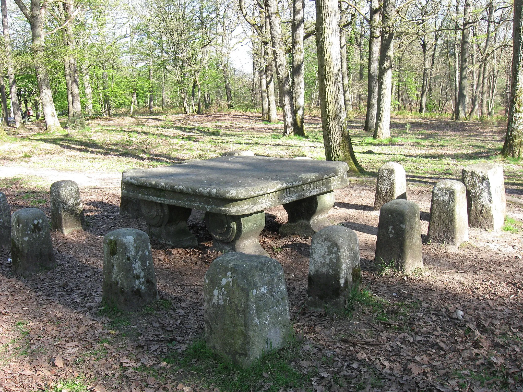 Photo showing: Table dite « du Roi ». (Fontainebleau, Seine-et-Marne, région Île-de-France).