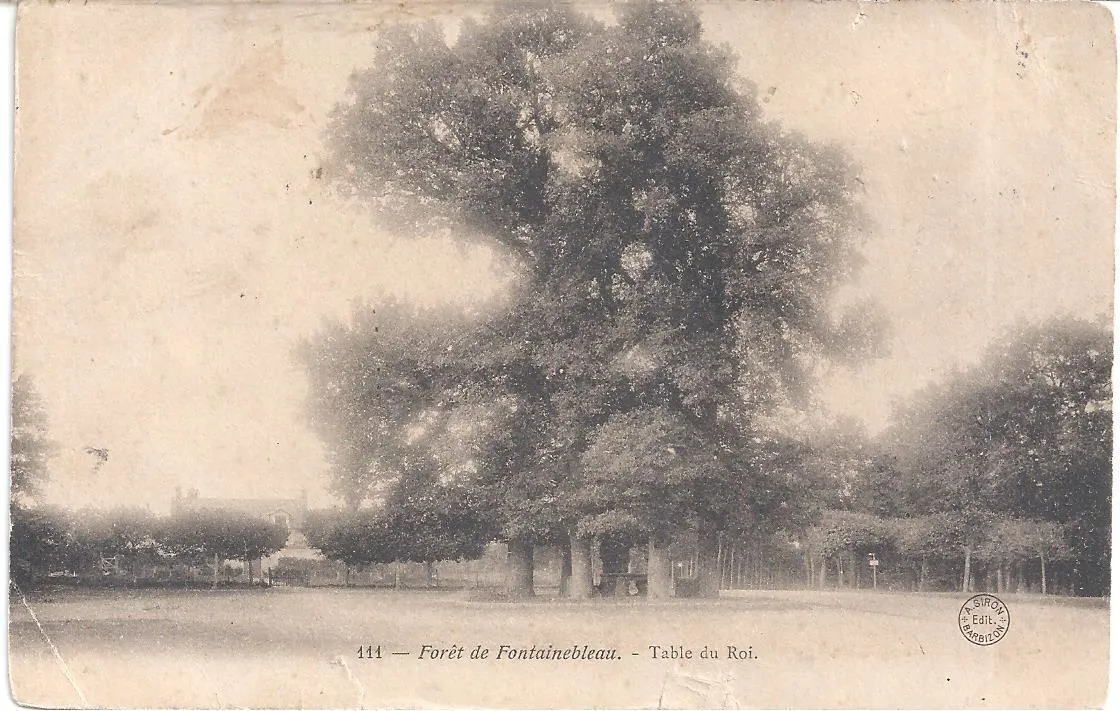 Photo showing: Table du roi, à Fontainebleau.