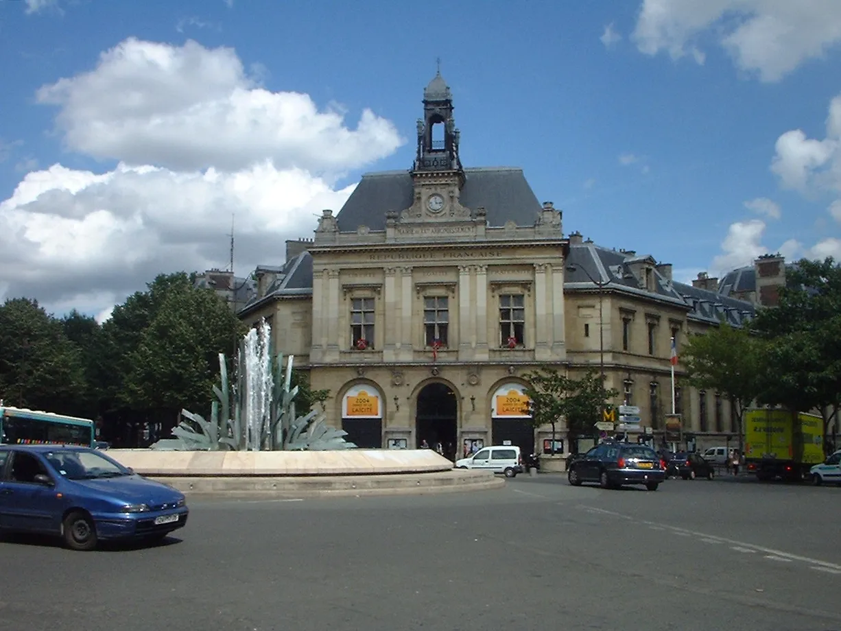Photo showing: Mairie annexe du XXème arrondissement de Paris