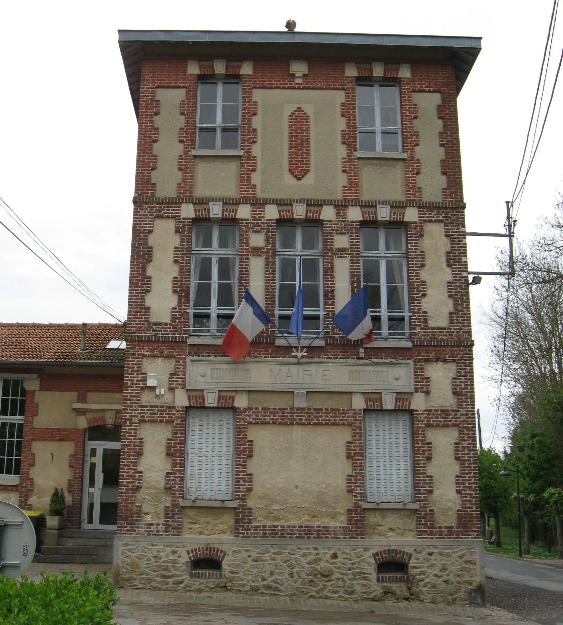 Photo showing: Mairie de Dammartin-sur-Tigeaux (Seine-et-Marne, région Île-de-France).