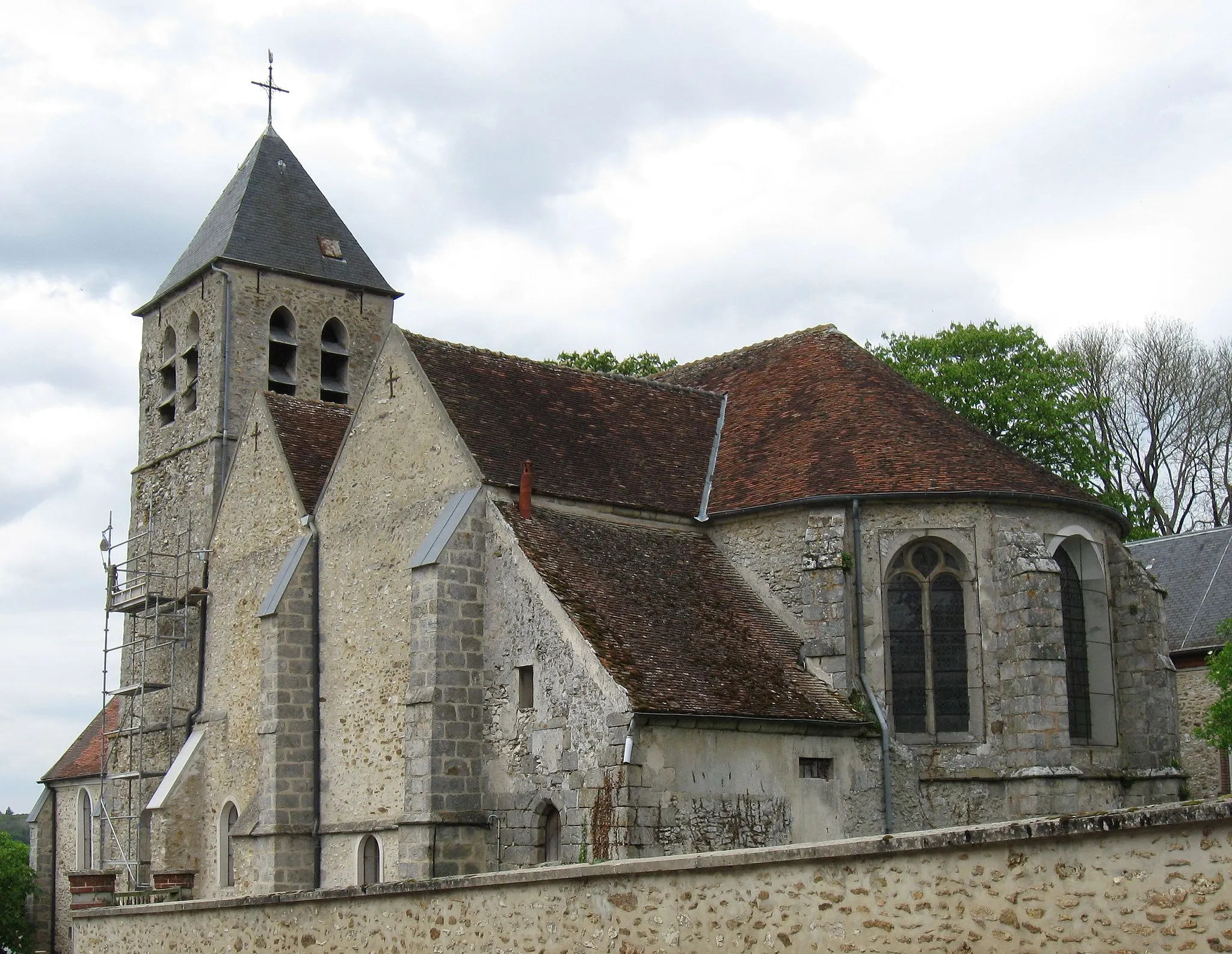 Photo showing: Église Saint-Martin de Dammartin-sur-Tigeaux. (Seine-et-Marne, région Île-de-France).