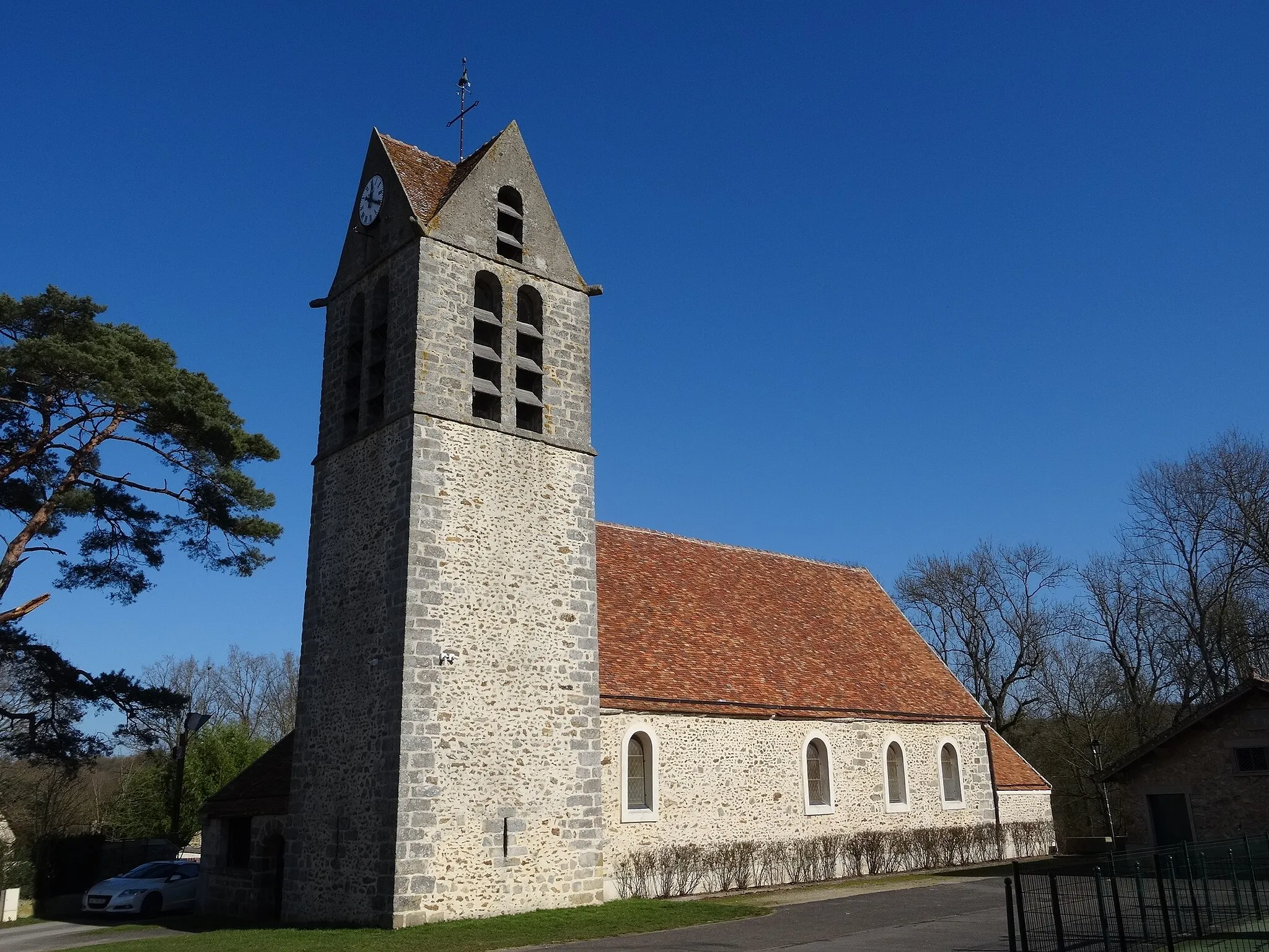 Photo showing: L'église Saint-Bonnet d'Argentières. (Seine-et-Marne, région Île-de-France).