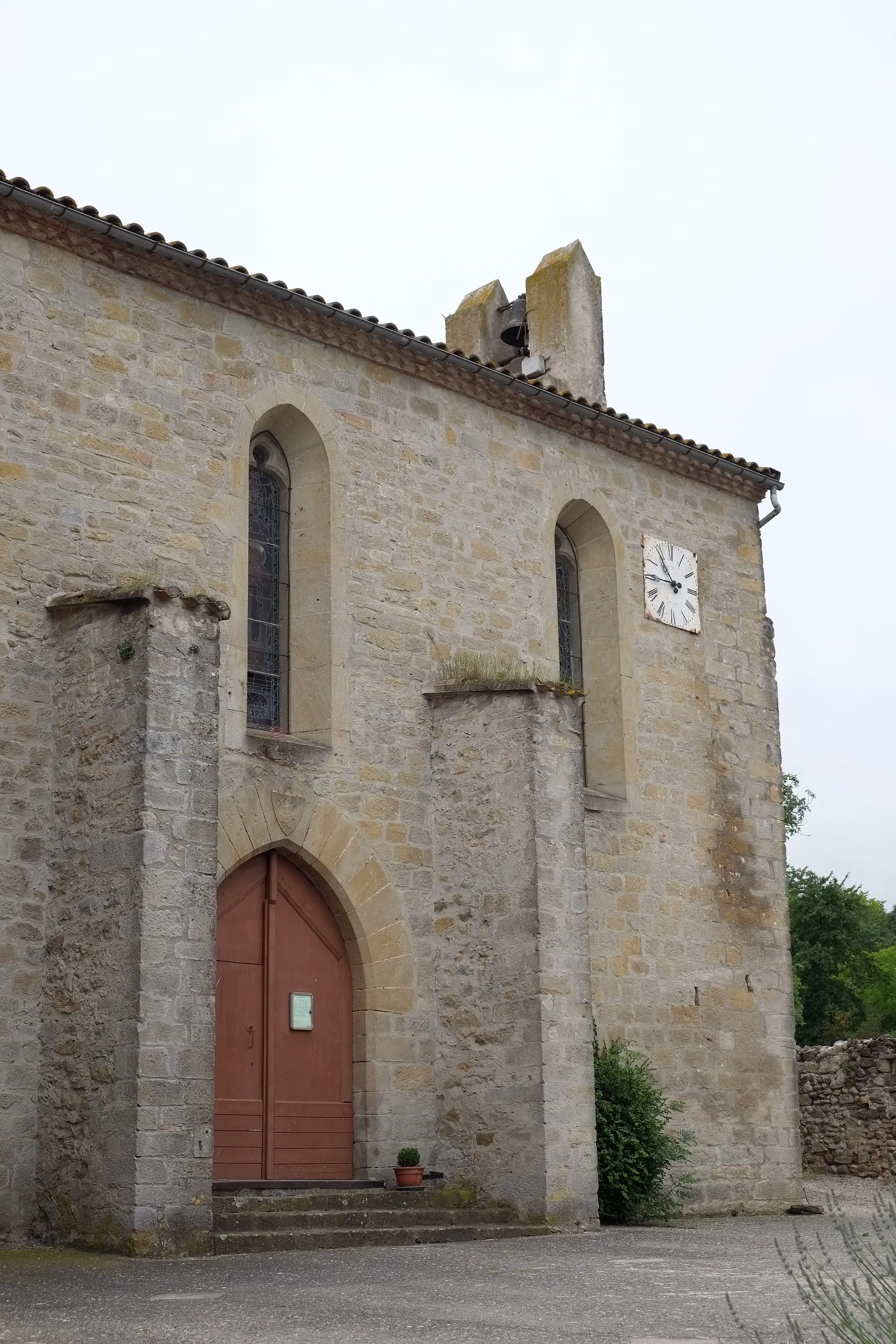 Photo showing: Kirche in Caudeval (Frankreich)