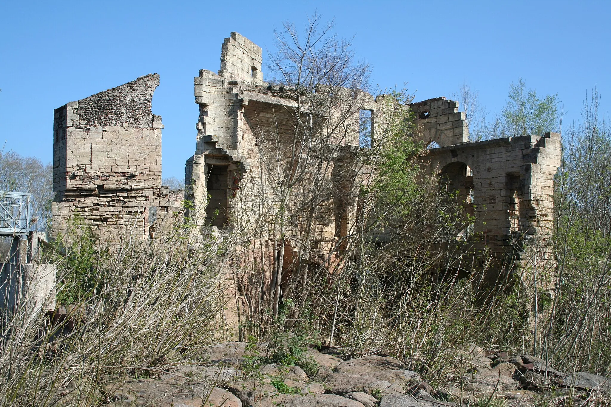 Photo showing: Bessan - ruines du moulin des évêques d'Agde - Hérault.