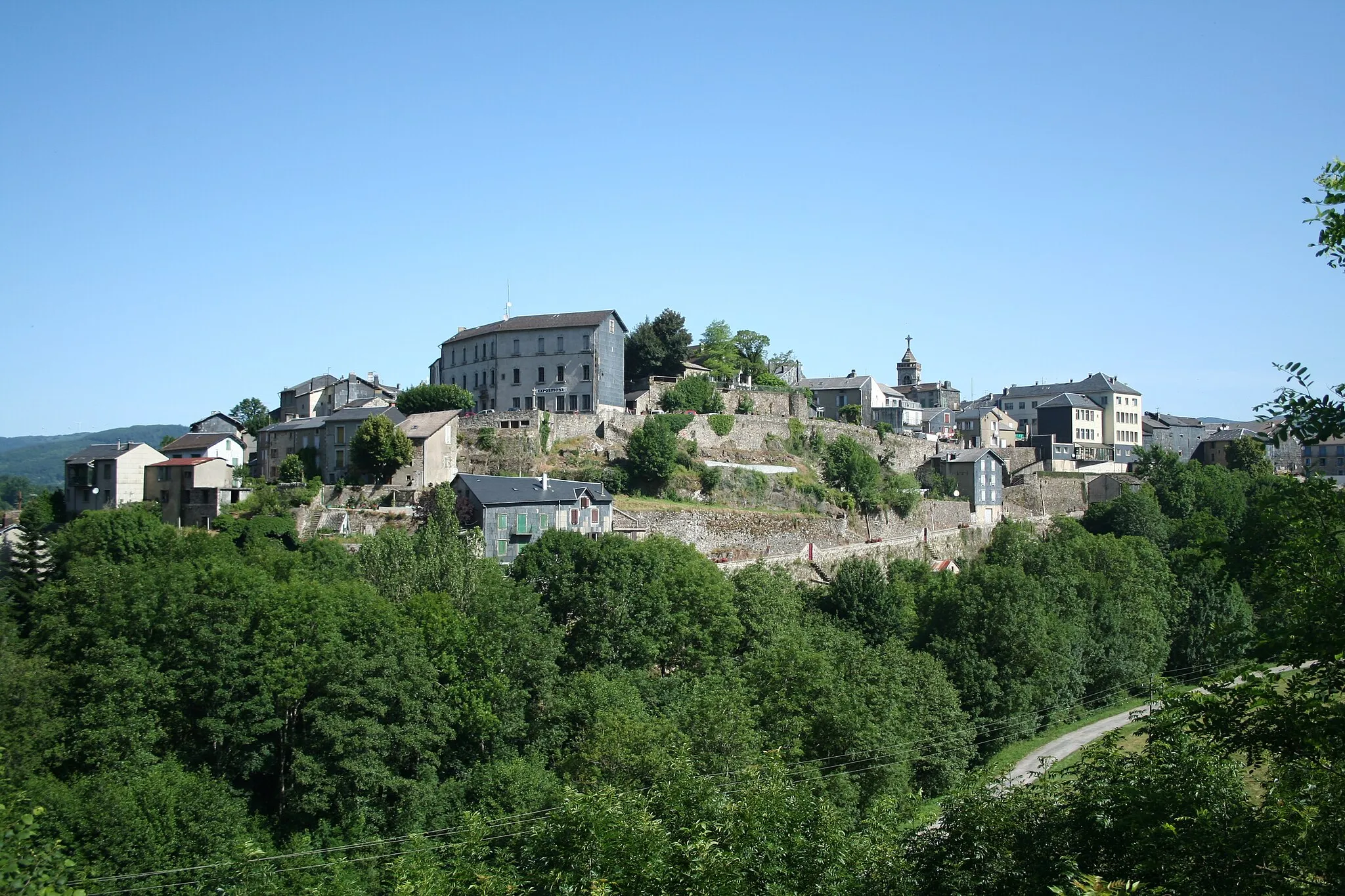 Photo showing: La Salvetat-sur-Agout (Hérault), vue générale.