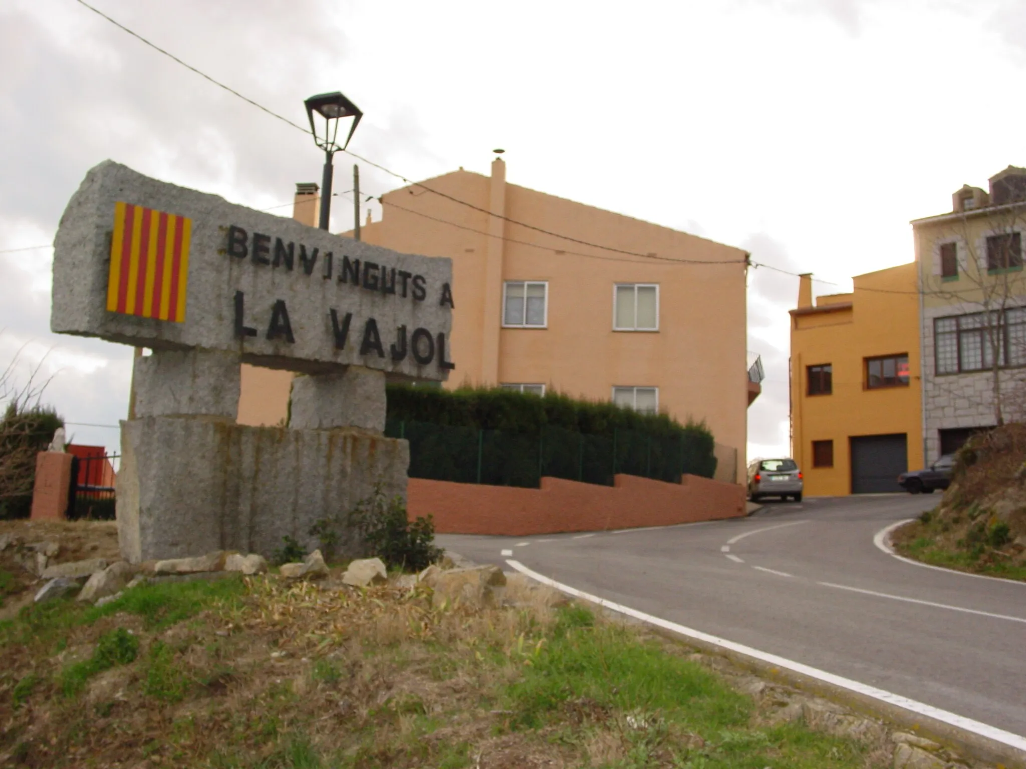 Photo showing: Entrada al municipi de la Vajol