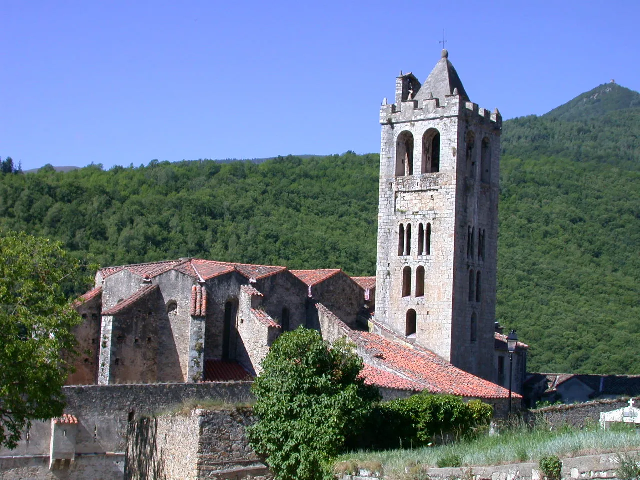 Photo showing: Prats de Mollo, Pyrénées-Orientales, France : Saint-Juste-et-Sainte-Ruffine church.