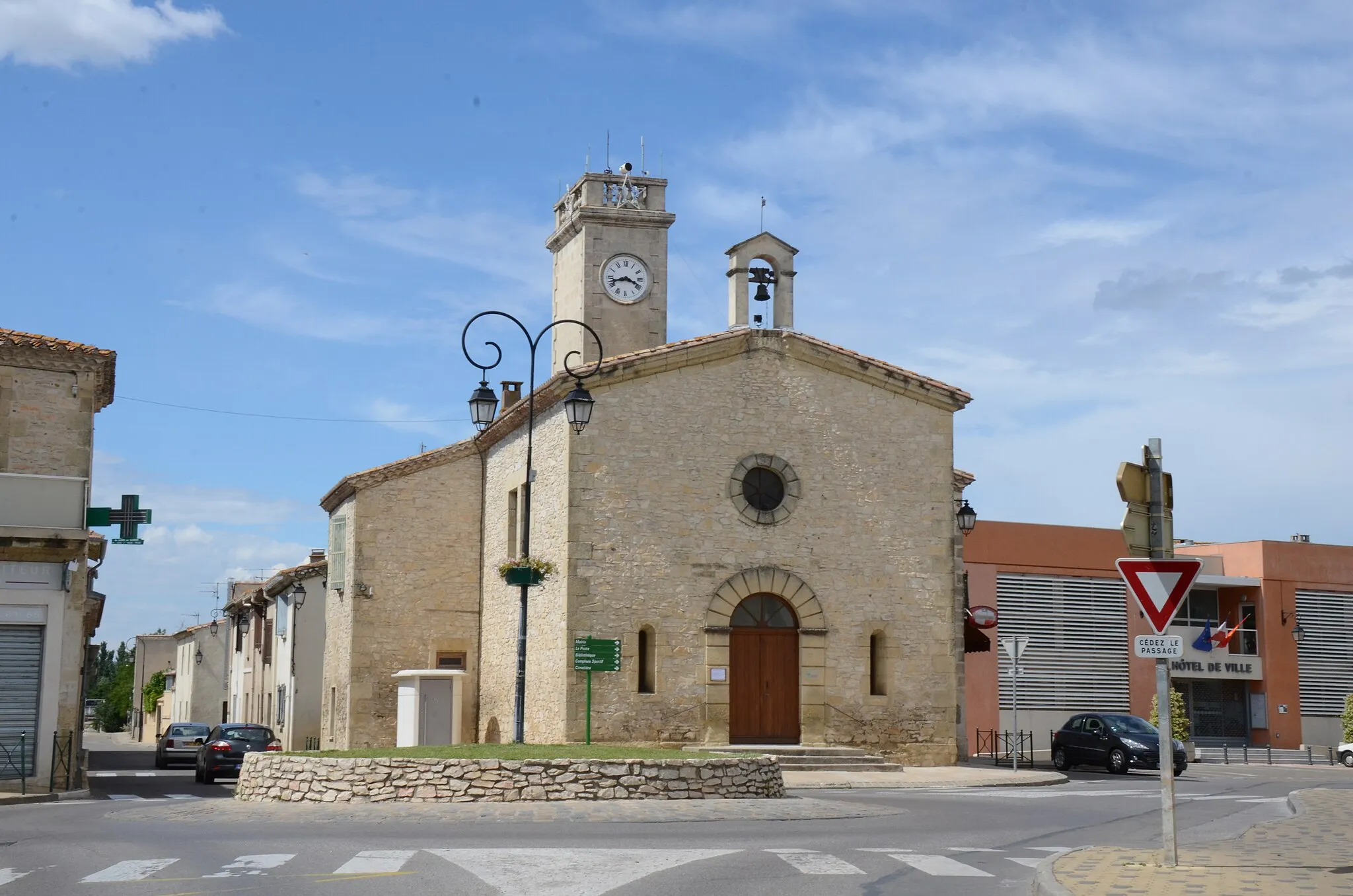 Photo showing: Church of Aubord Gard France