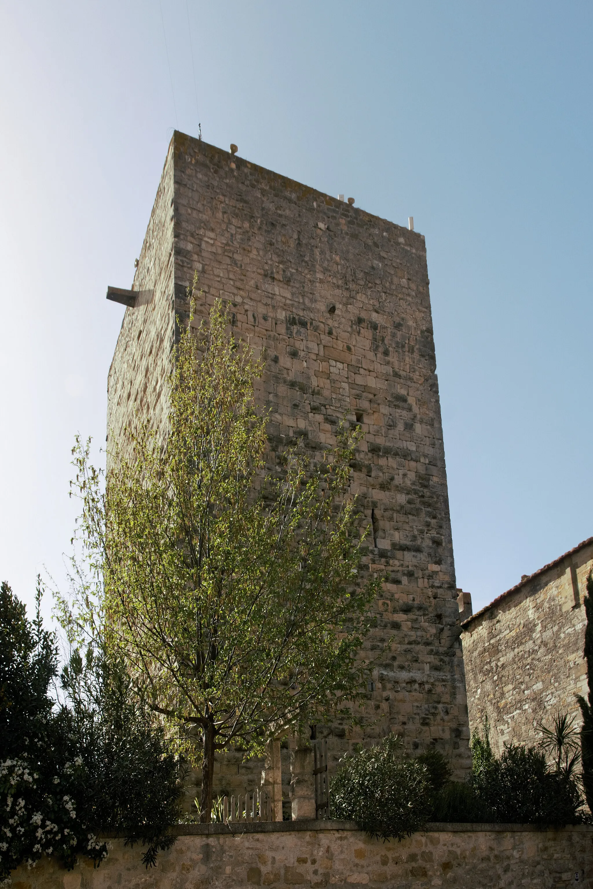 Photo showing: Seigniorial tower