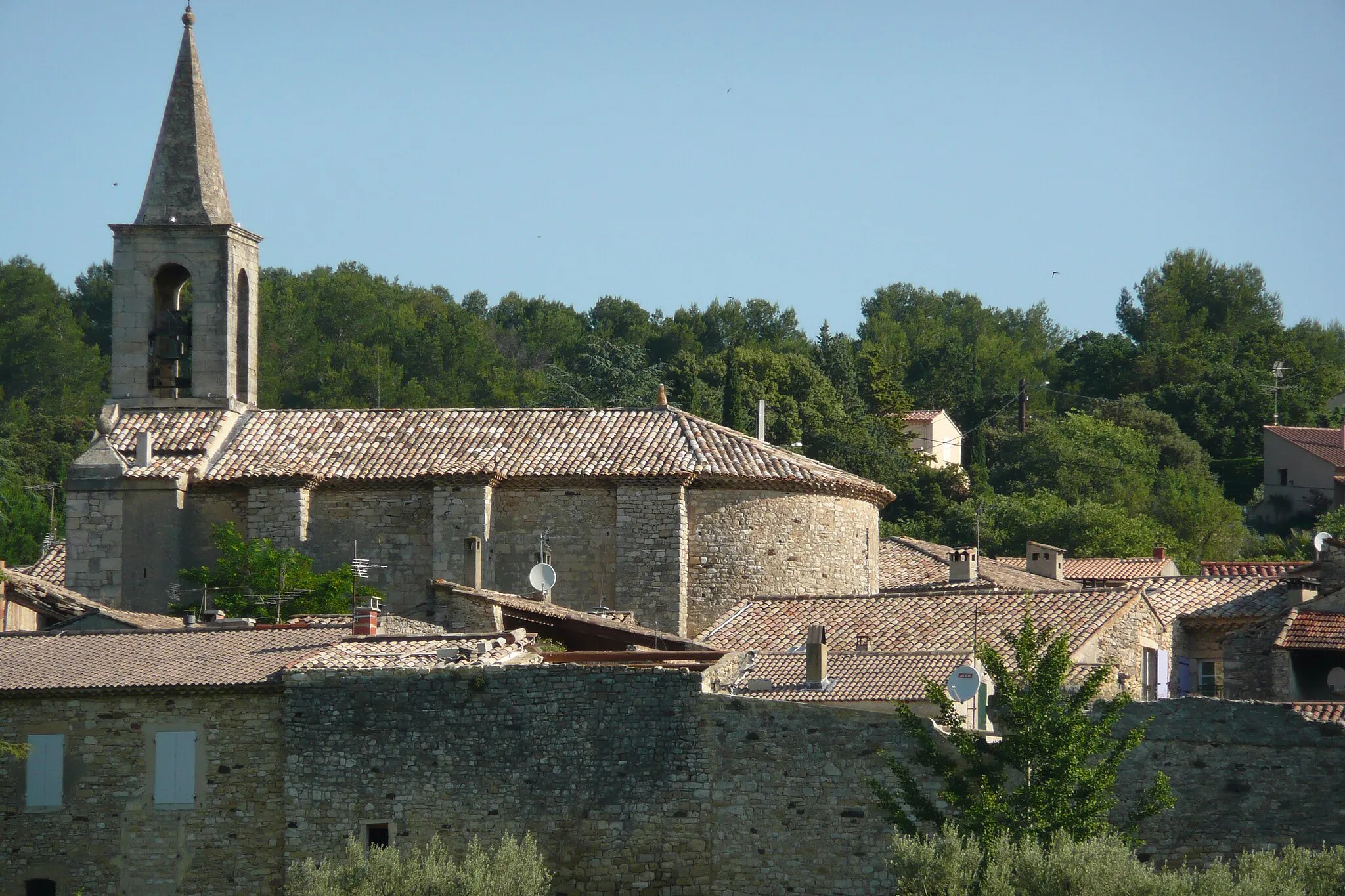 Photo showing: Eglise à Saint-Michel-d'Euzet.