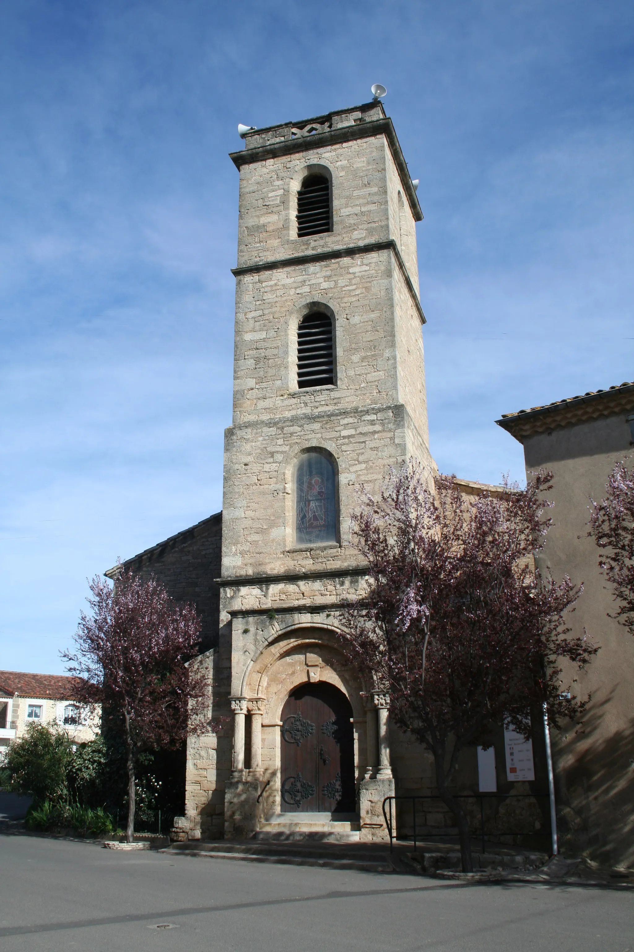 Photo showing: Alignan-du-Vent (Hérault) - église Saint-Martin.