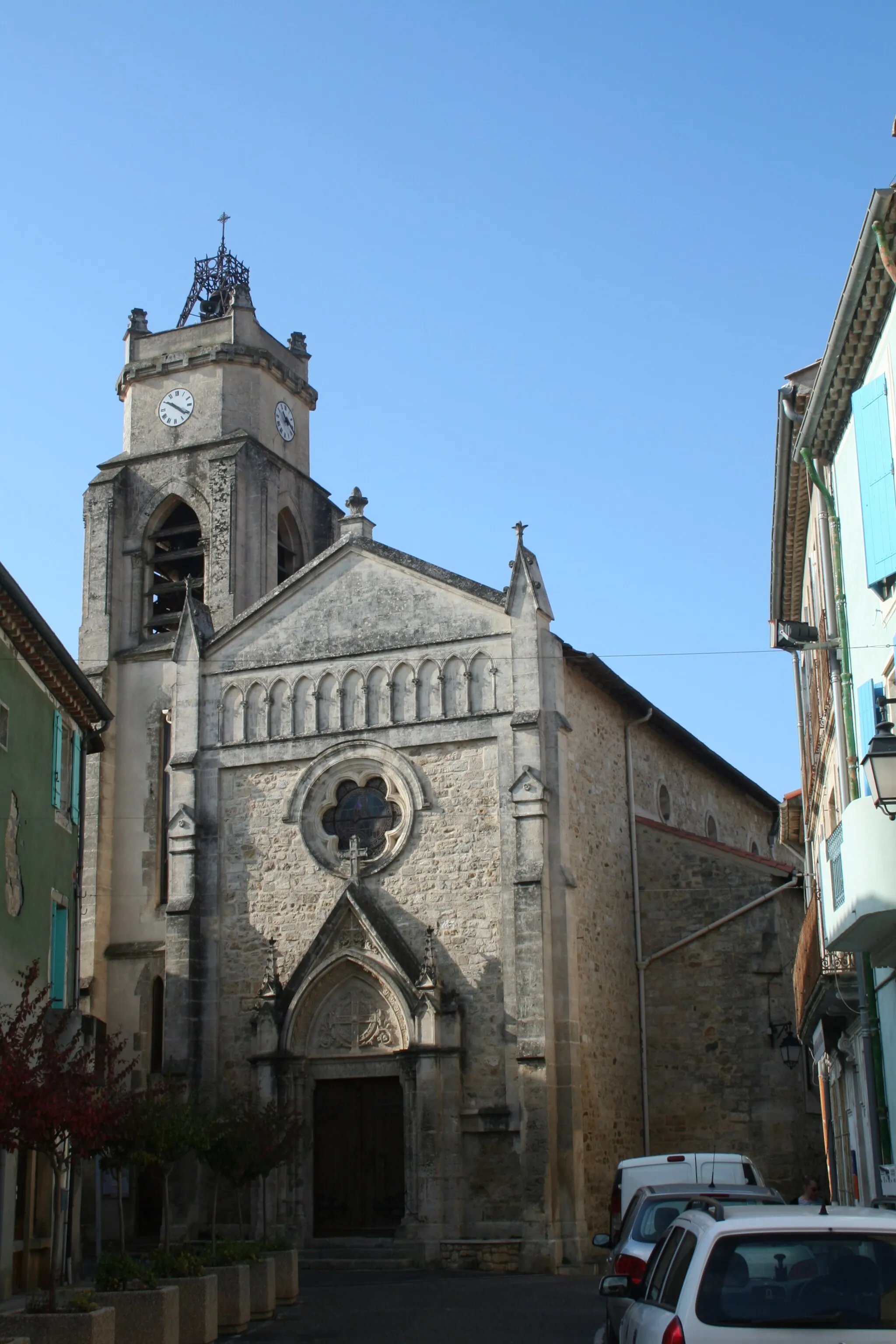 Photo showing: Autignac (Hérault) - église Saint-Martin.