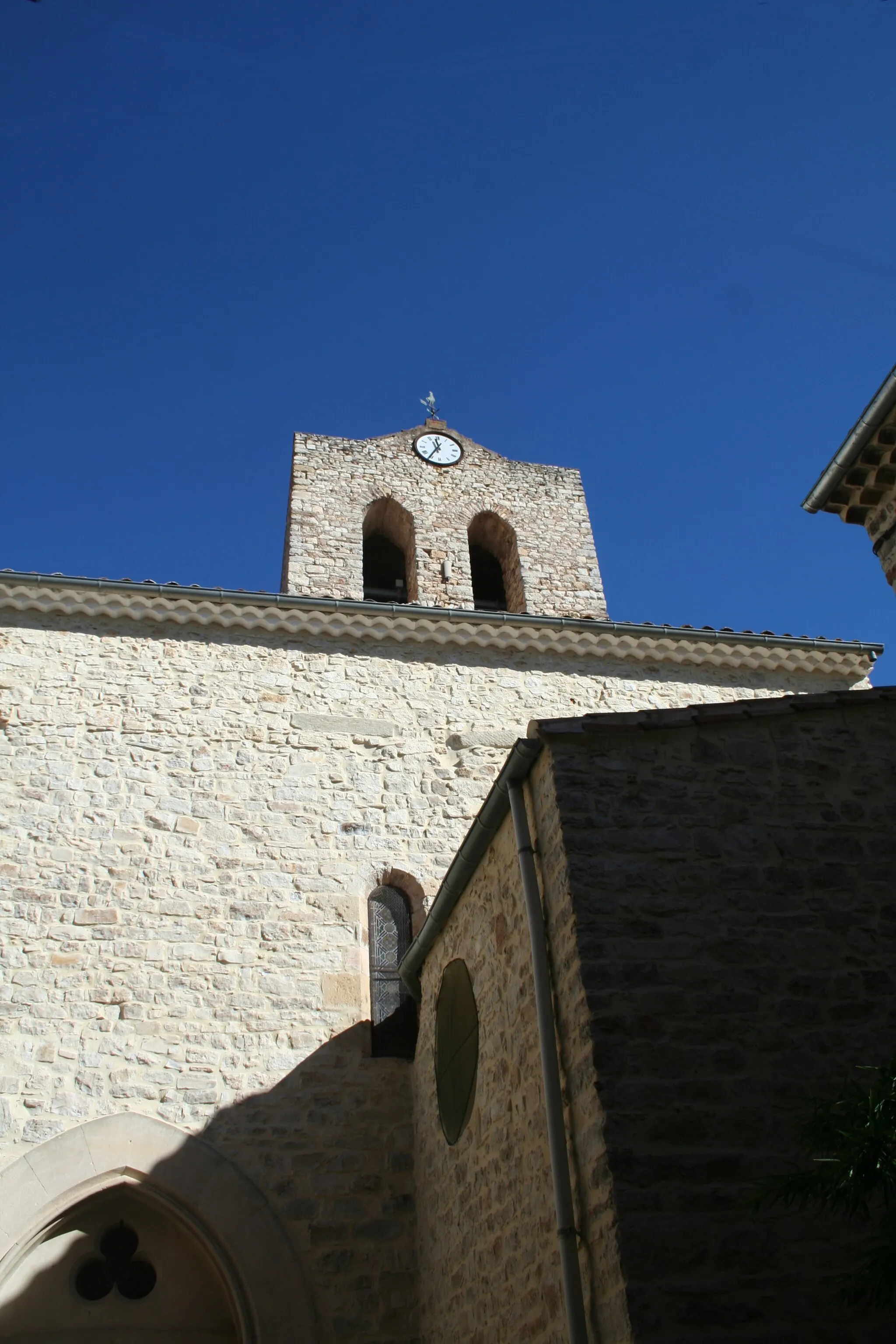 Photo showing: Causses-et-Veyran (Hérault) - église Notre-Dame de la Purification.