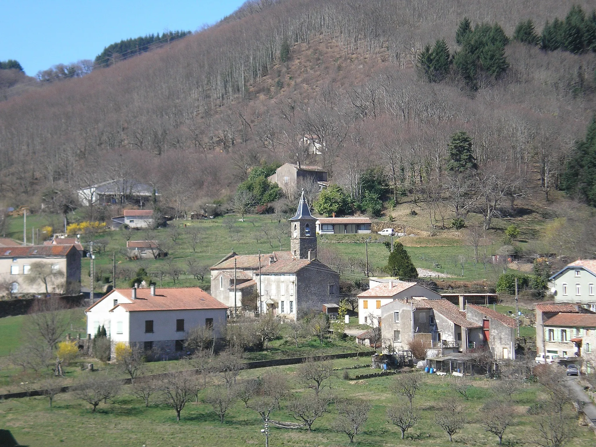 Photo showing: Courniou (Hérault) - vue générale de Marthomis.