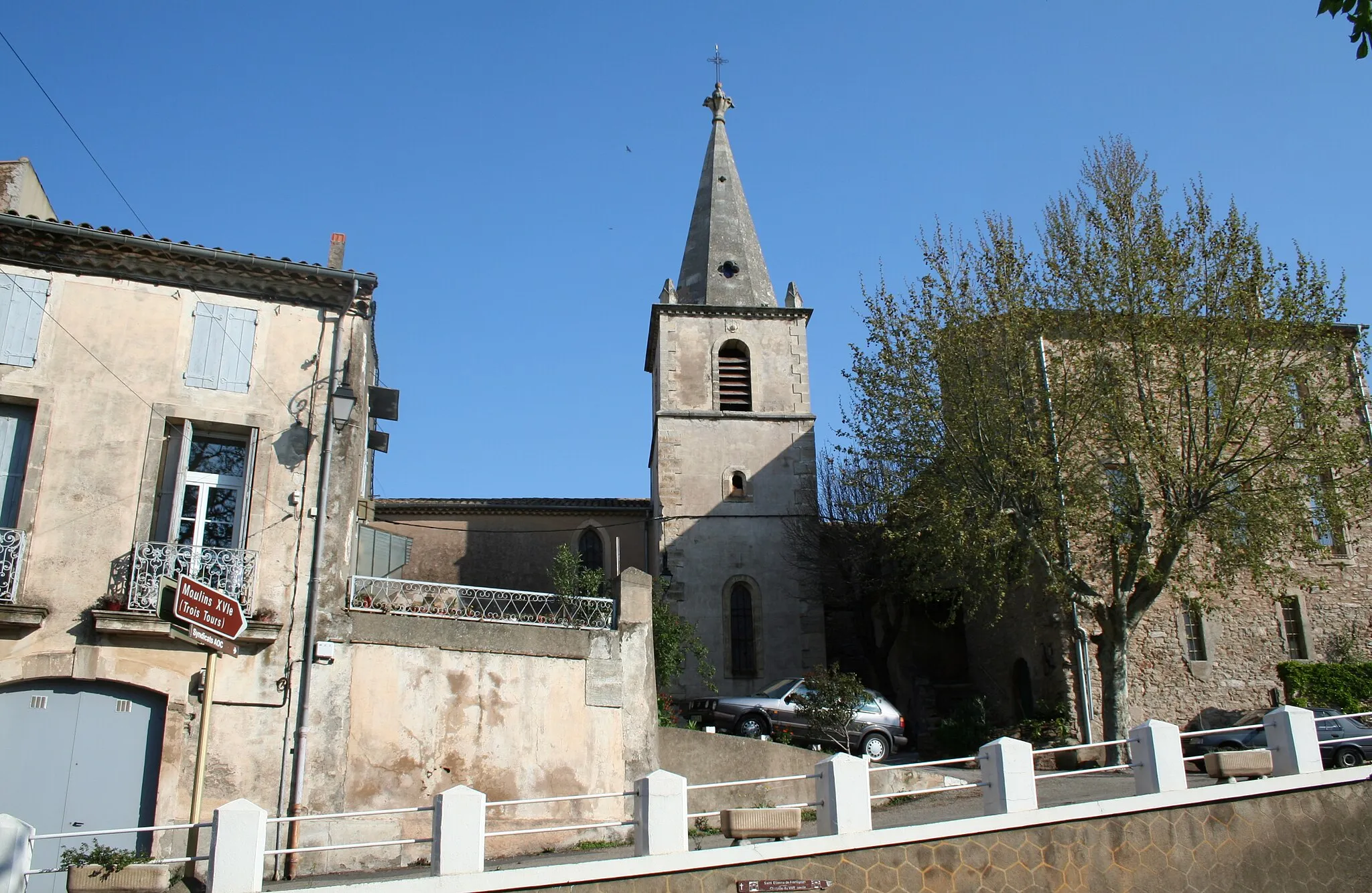 Photo showing: Faugères (Hérault)- église Saint-Christophe.