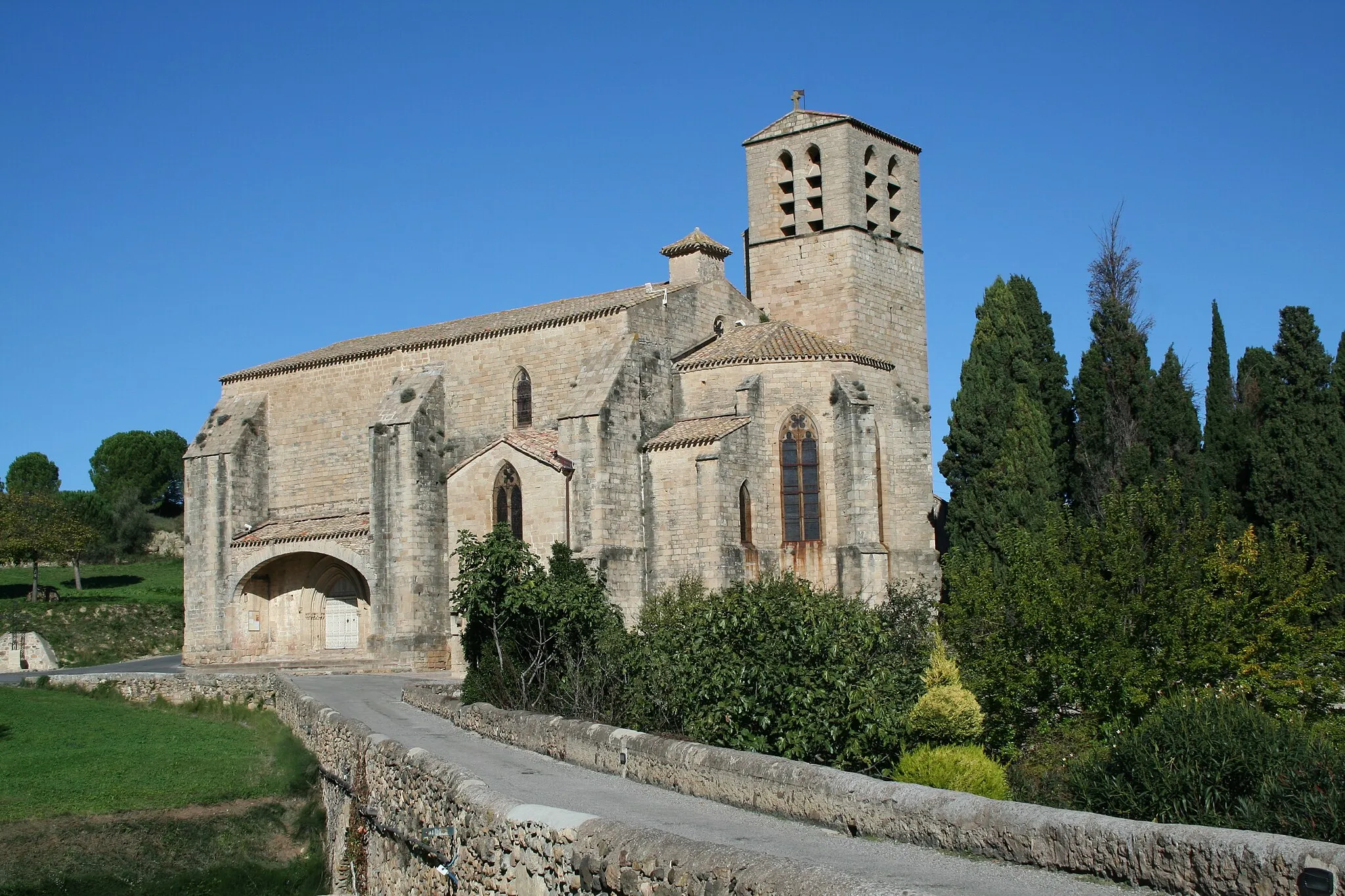 Photo showing: Église Saint-Hippolyte de Fontès (Hérault).