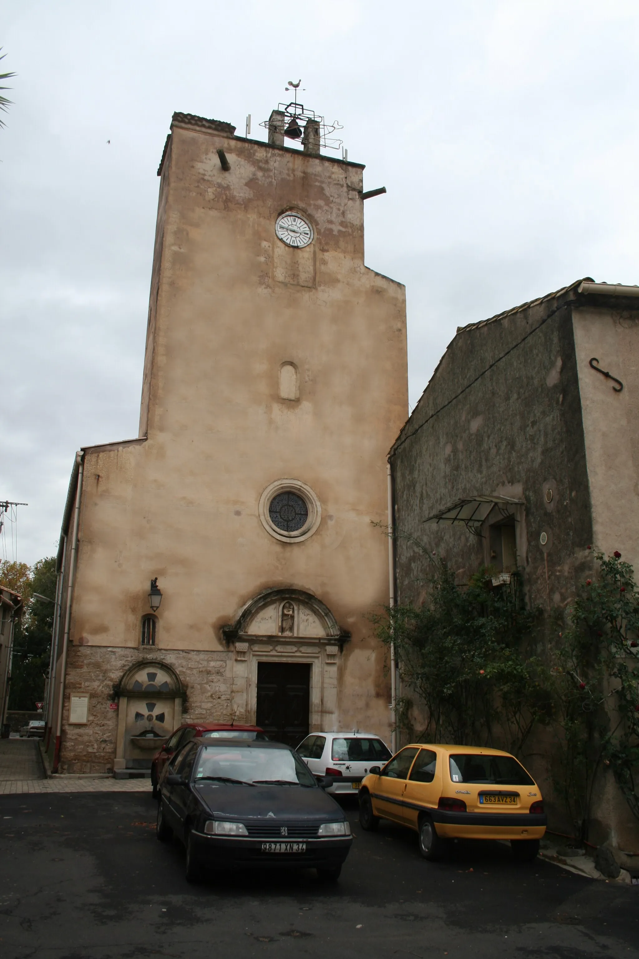 Photo showing: Lézignan-la-Cèbe (Hérault) - église de l'Assomption-de-Notre-Dame.