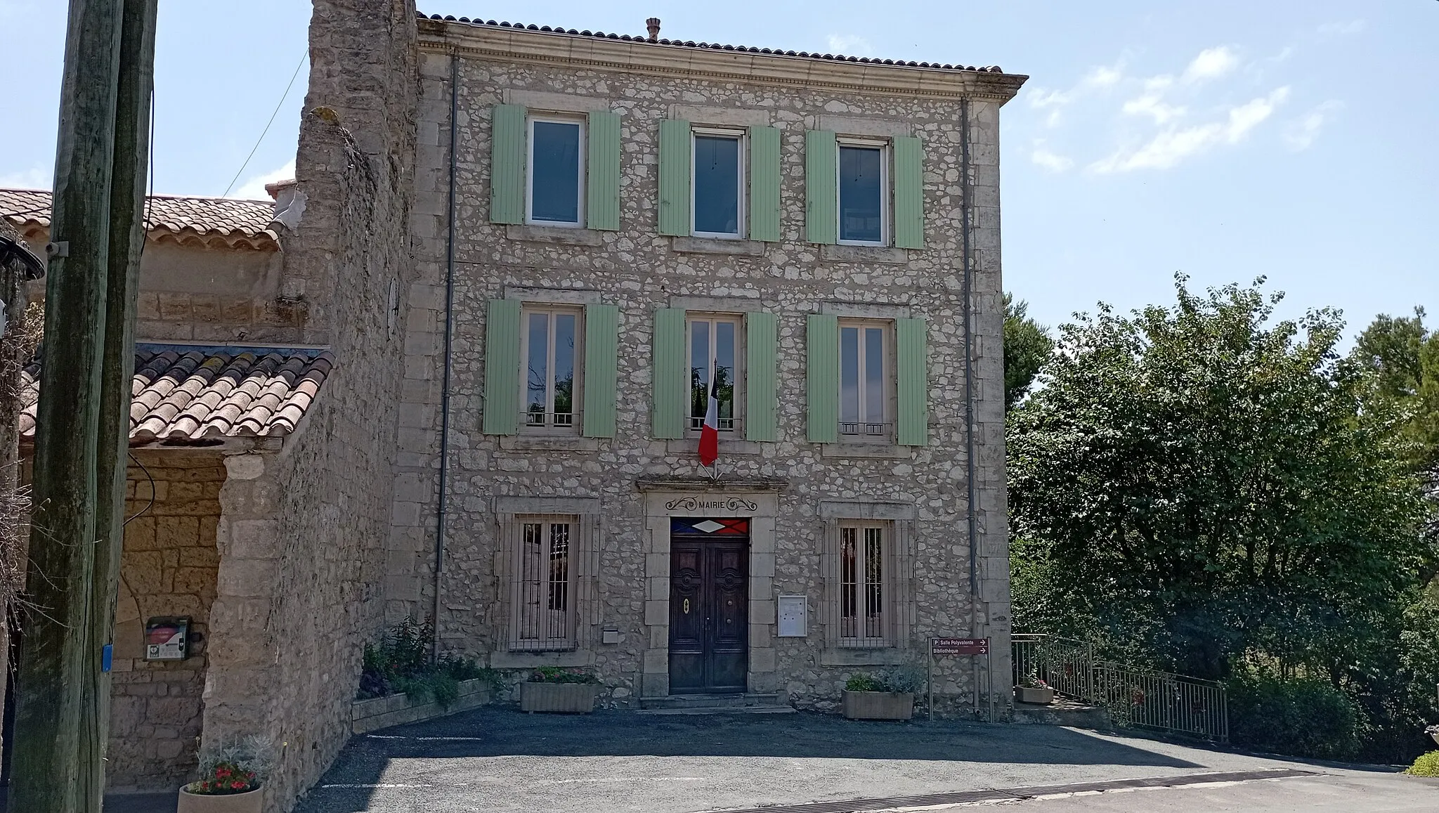Photo showing: Mairie de Montels (Hérault, Occitanie, France)