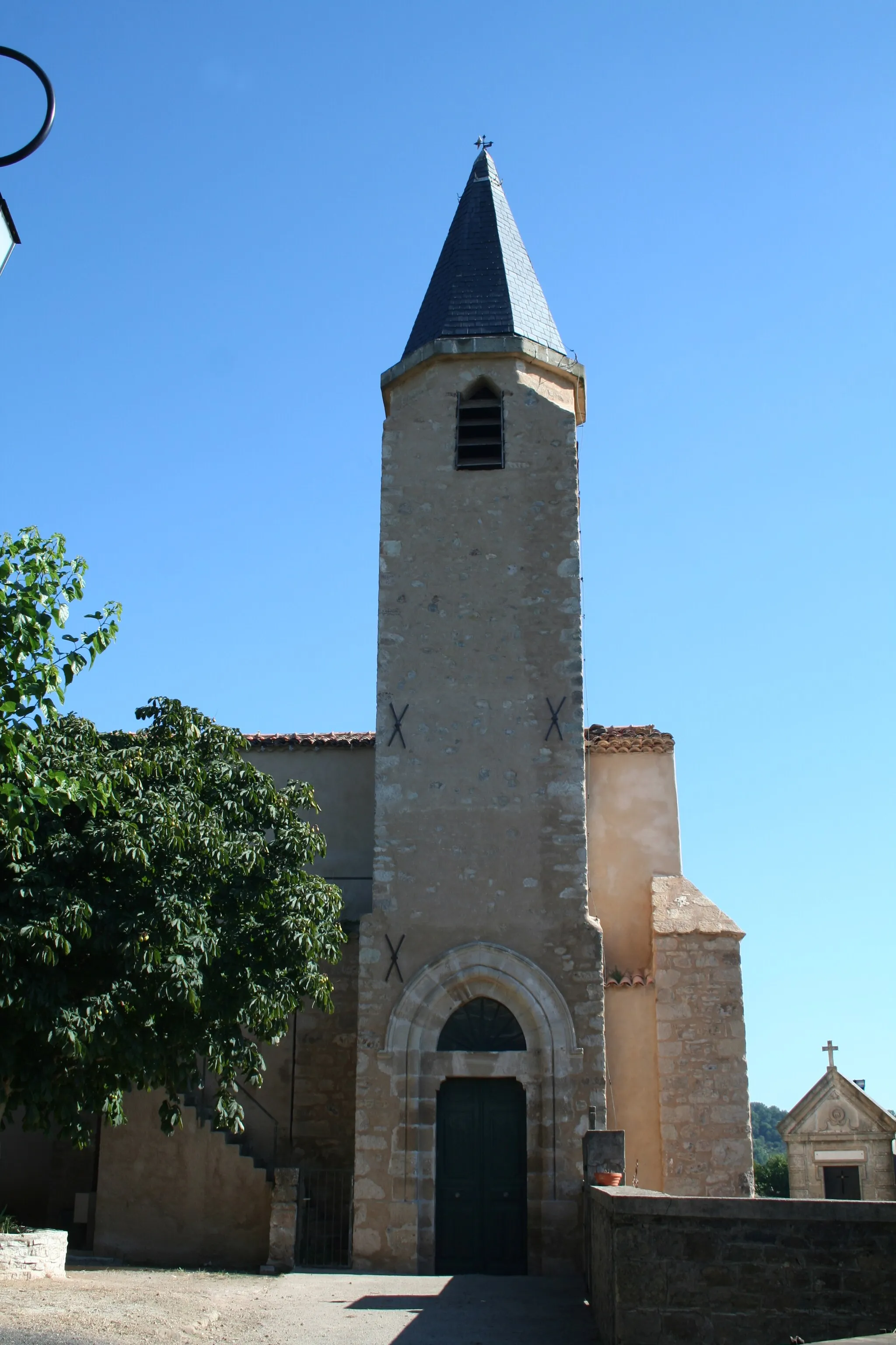 Photo showing: Brenas (Hérault) - église de l'Assomption-de-Notre-Dame de Brenas