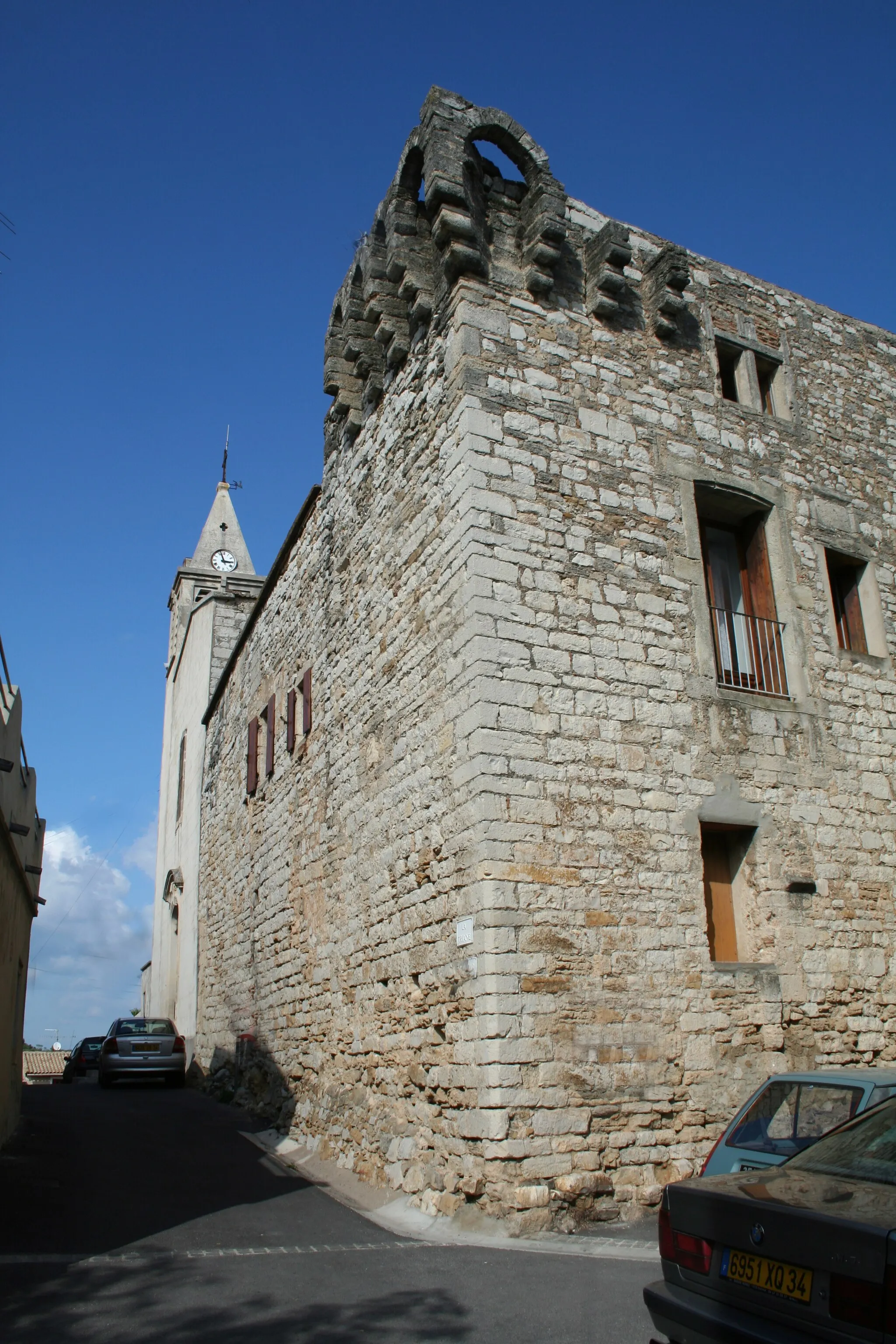 Photo showing: Murviel-lès-Montpellier (Hérault) - Château des évêques.