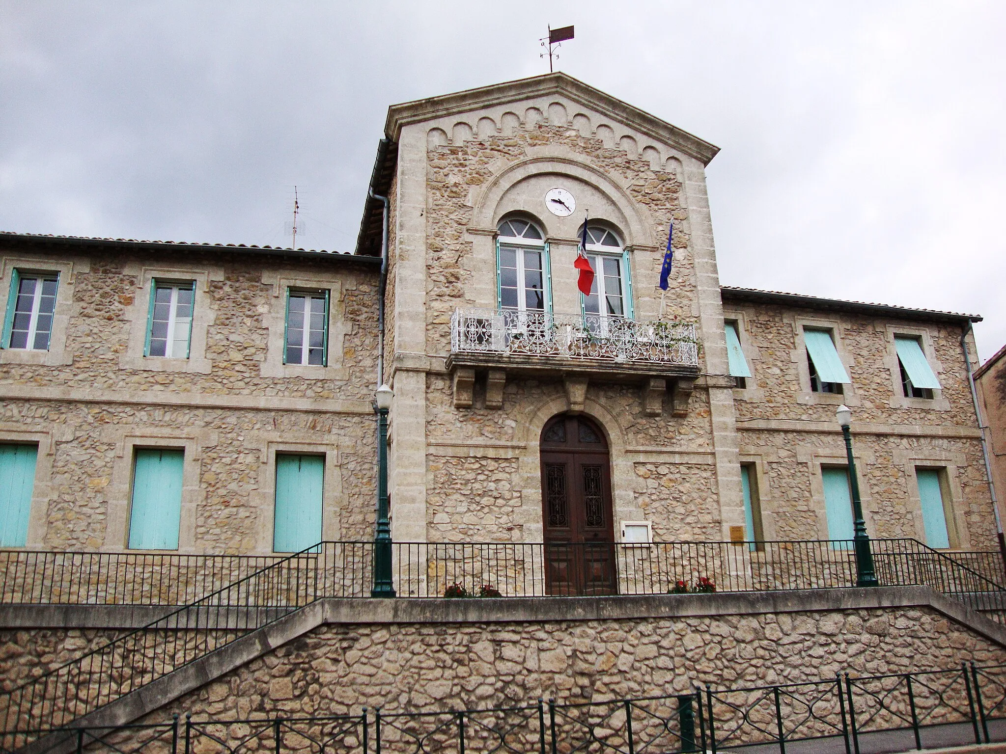 Photo showing: Saint-Félix-de-Lodez (Hérault, Fr) town hall.